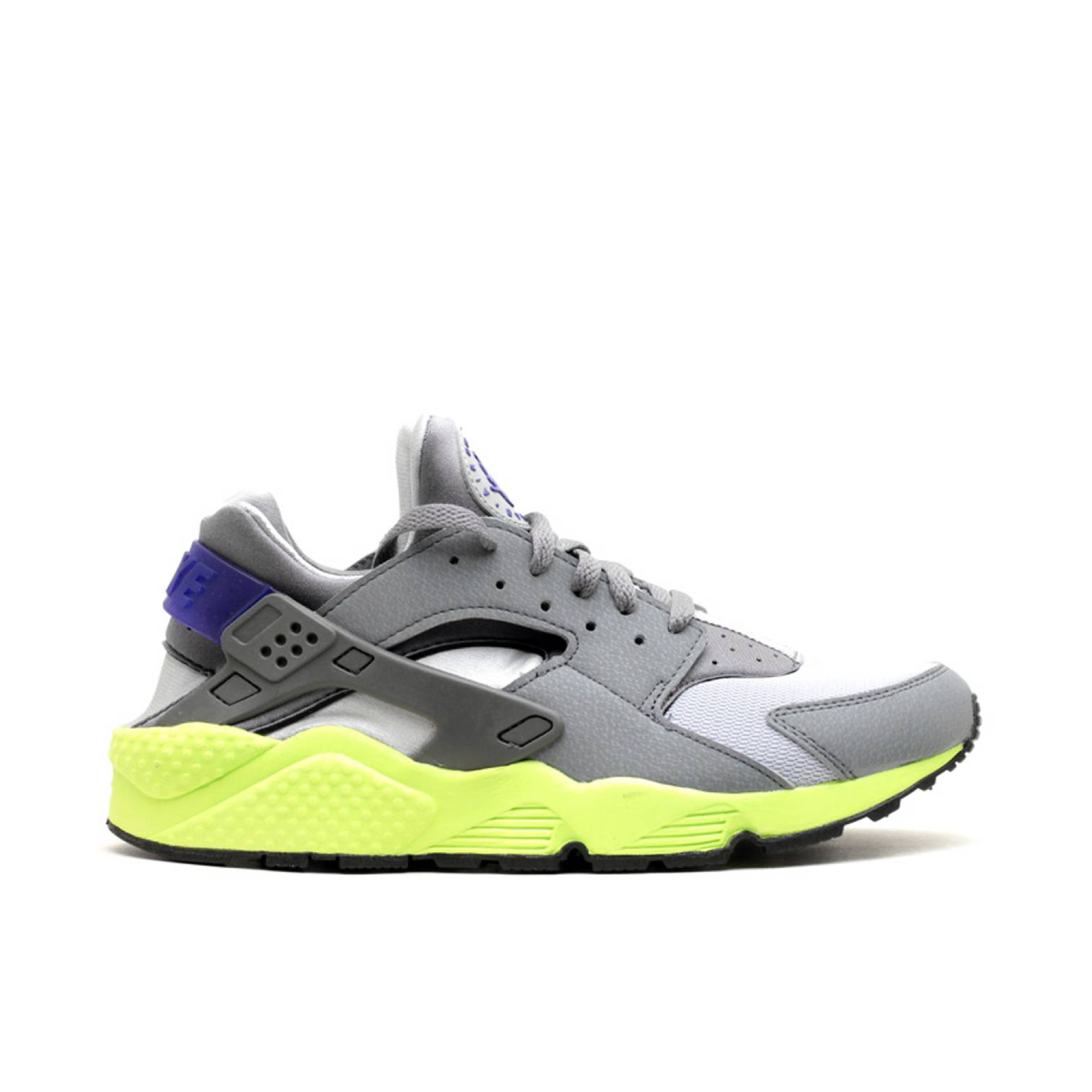 Nike Air Huaraches Green Wolf Grey, 7Y popular