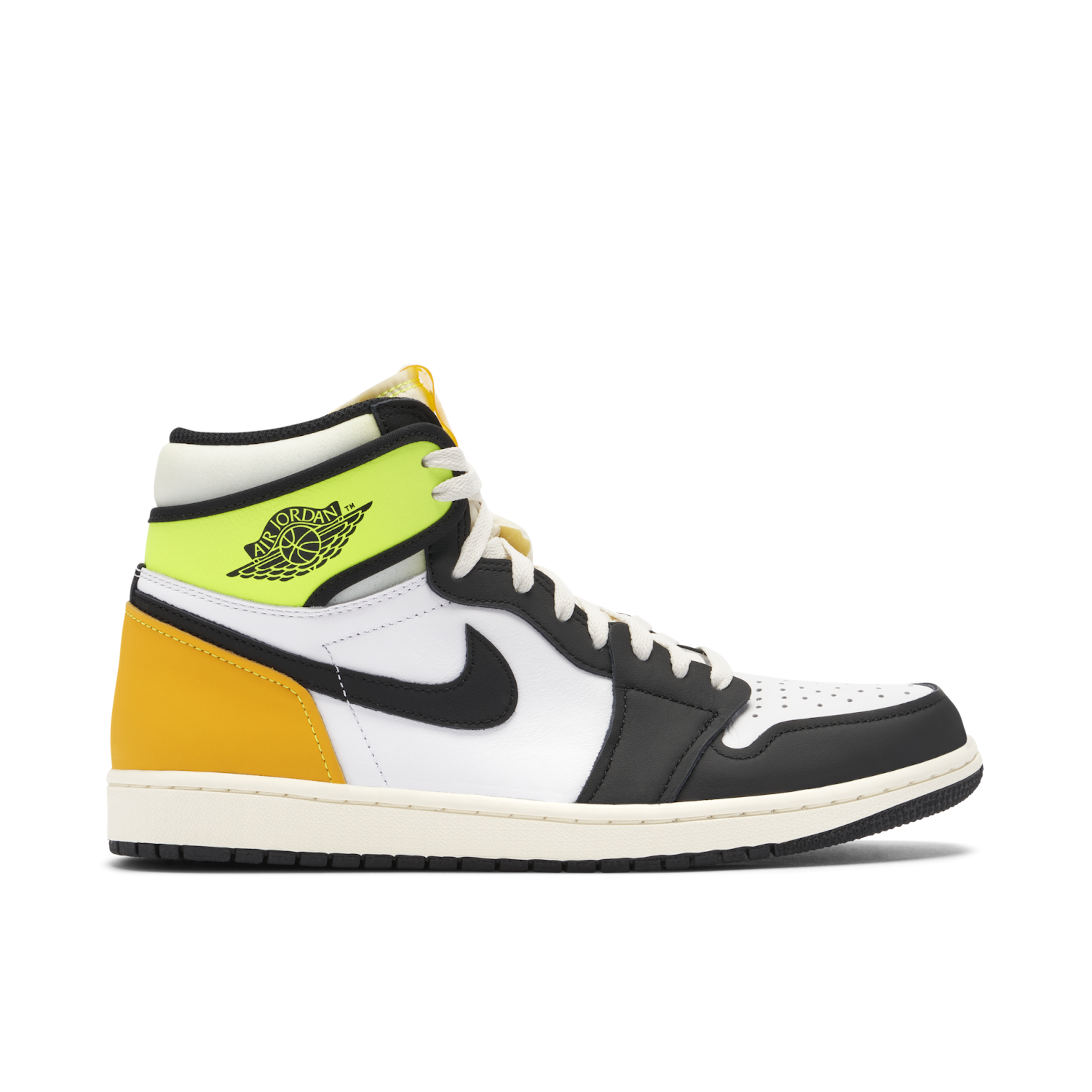 Nike air jordan 1 retro high og neutral grey hyper crimson black Volt Gold