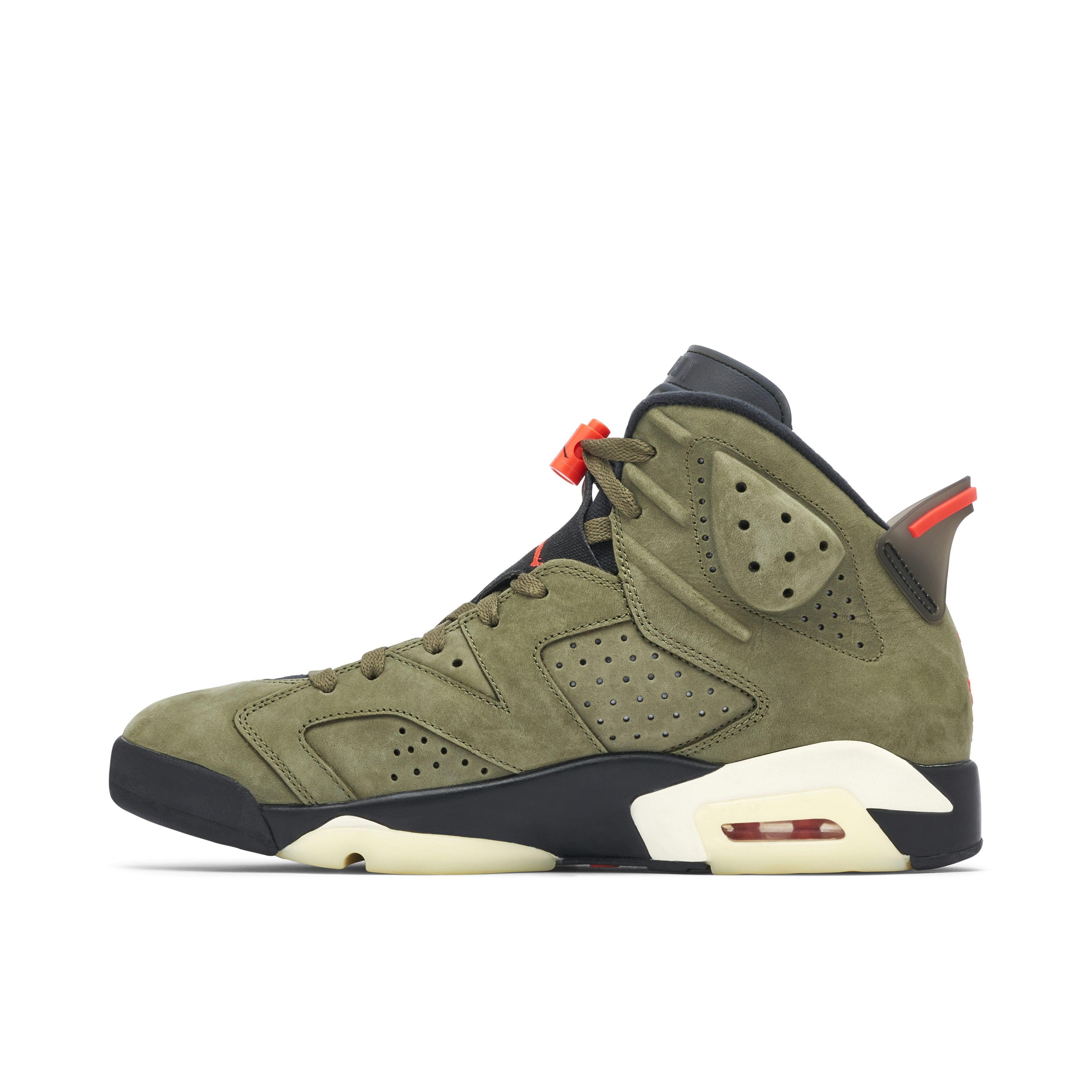 Air Jordan 6 x Travis Scott Medium Olive | CN1084-200 | Laced