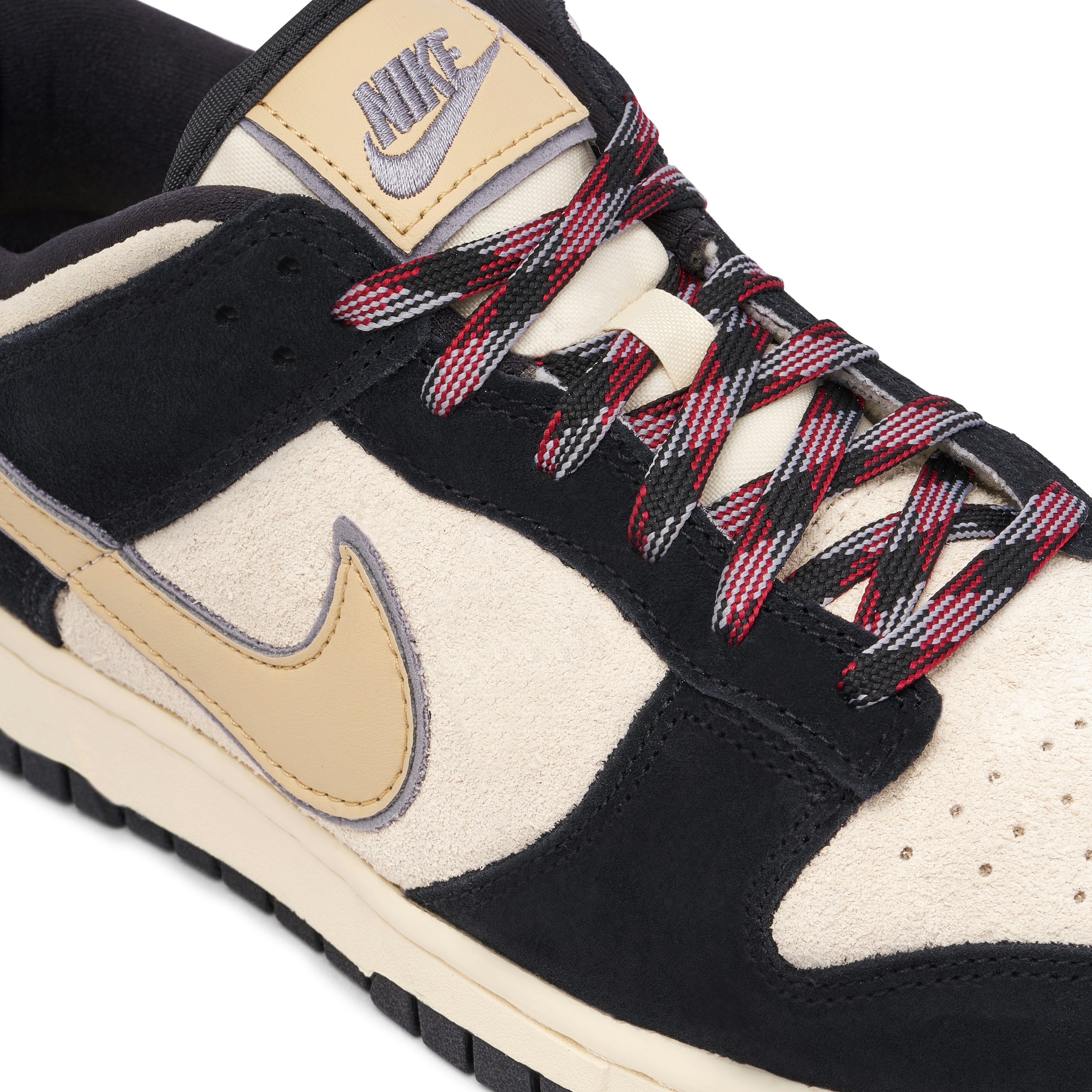 Nike Dunk Low Black Suede Womens