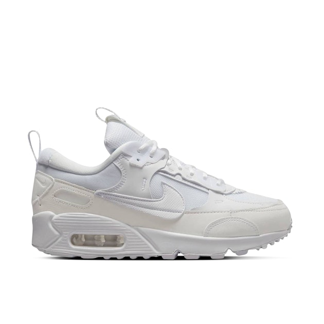 Nike Air Max 90 Futura Triple White W DM9922-101 Laced