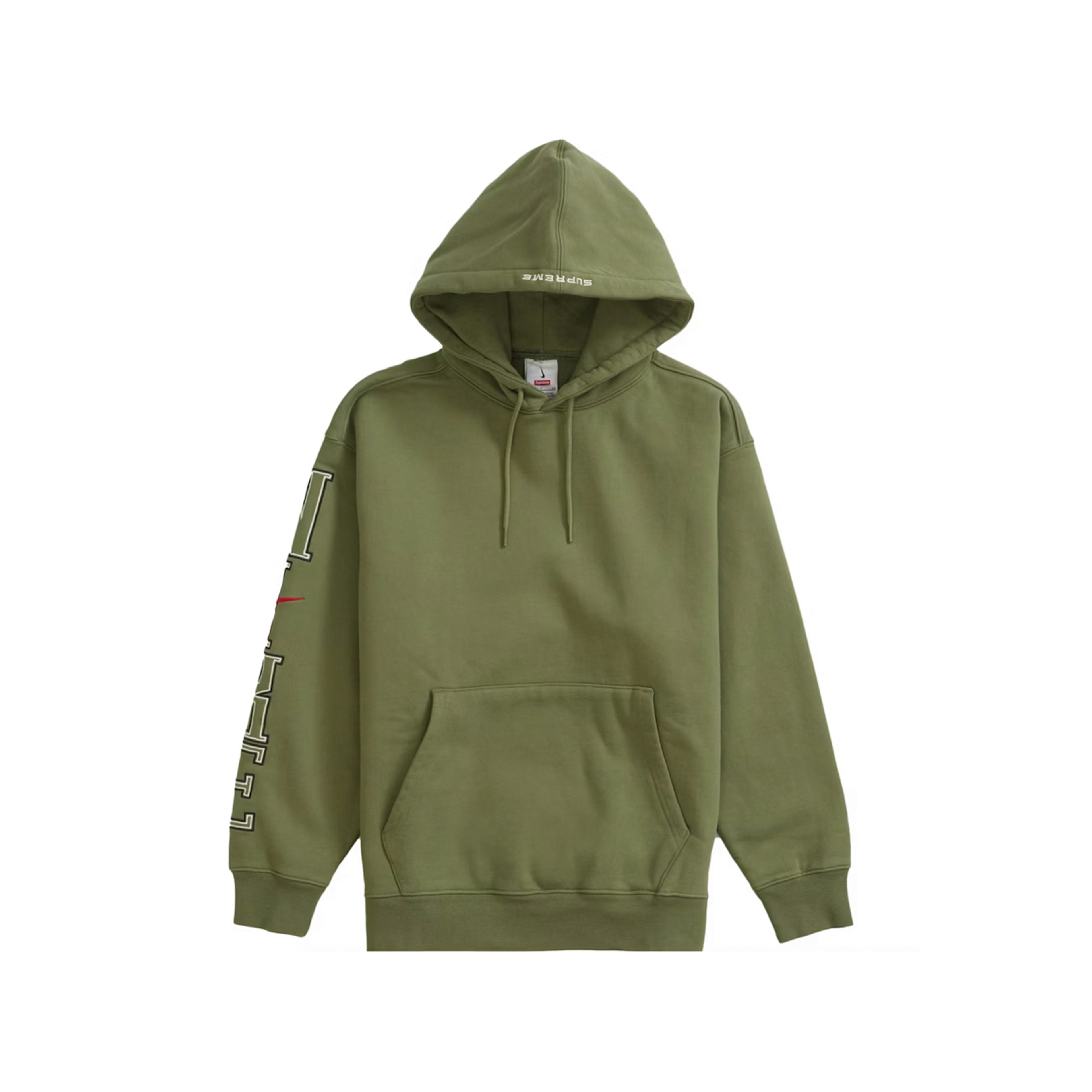 Supreme Nike Hooded Sweatshirt Olive