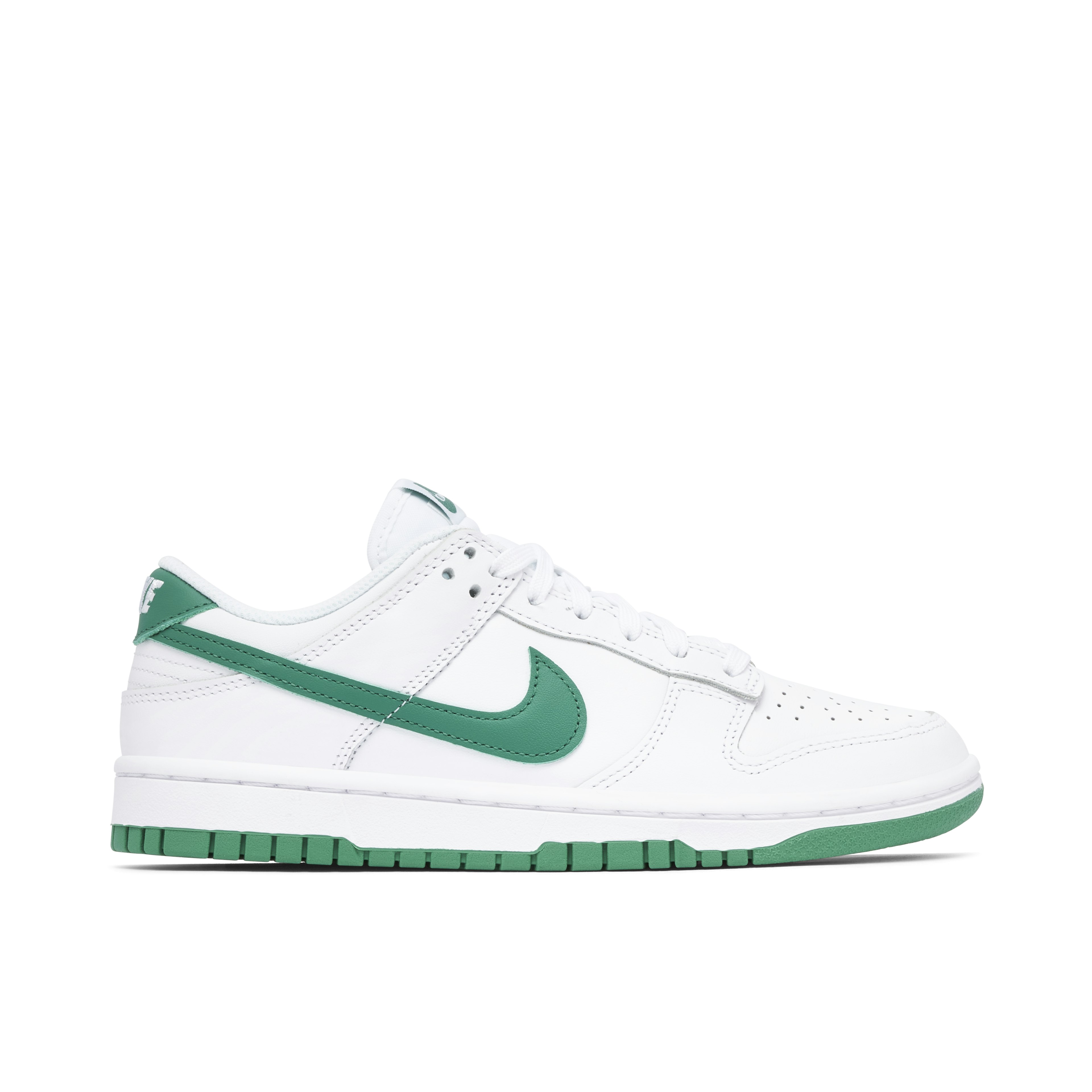 Nike Dunk Low White Lucky Green für Damen