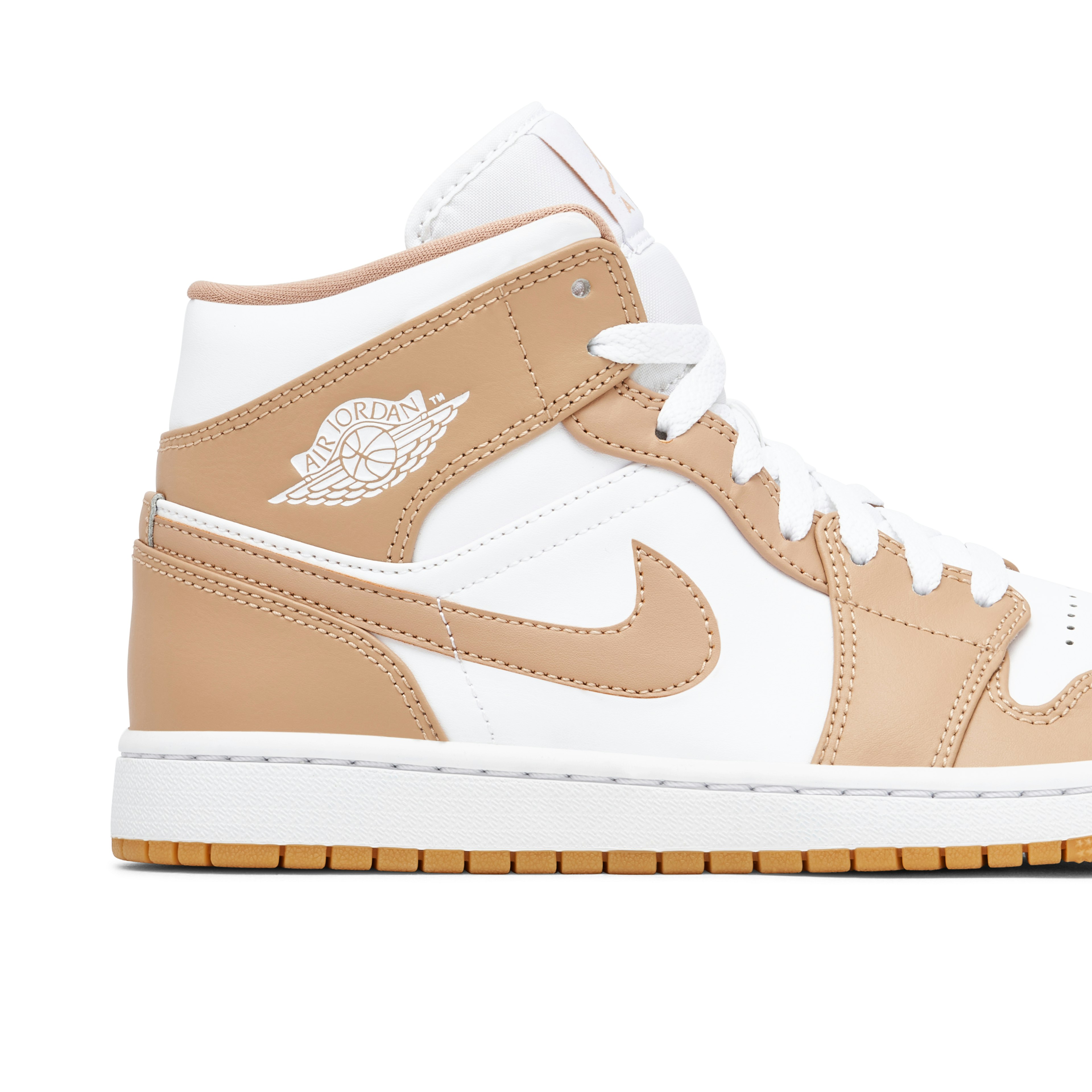 Air Jordan 1 Mid Tan Gum