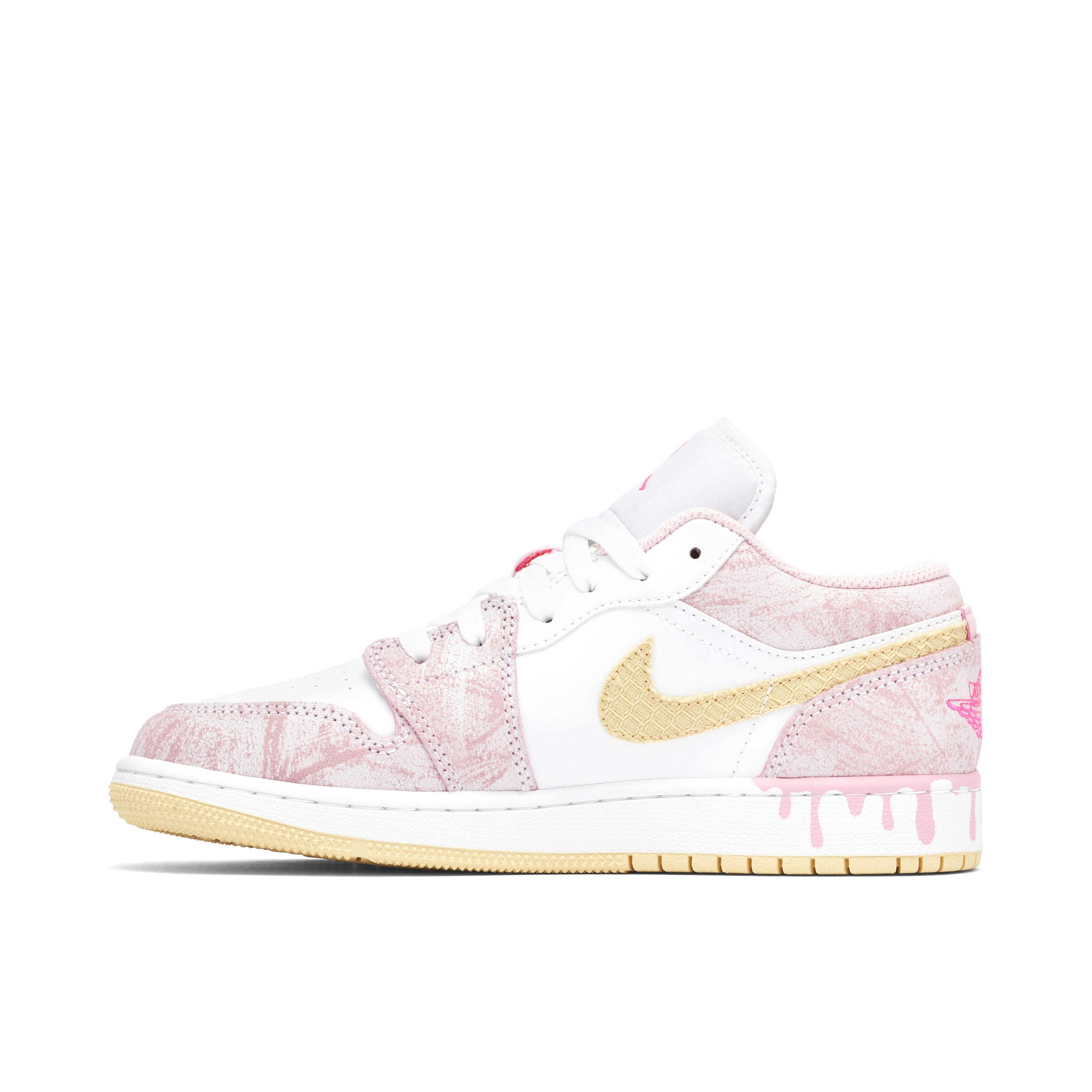 Air Jordan 1 Low Paint Drip GS