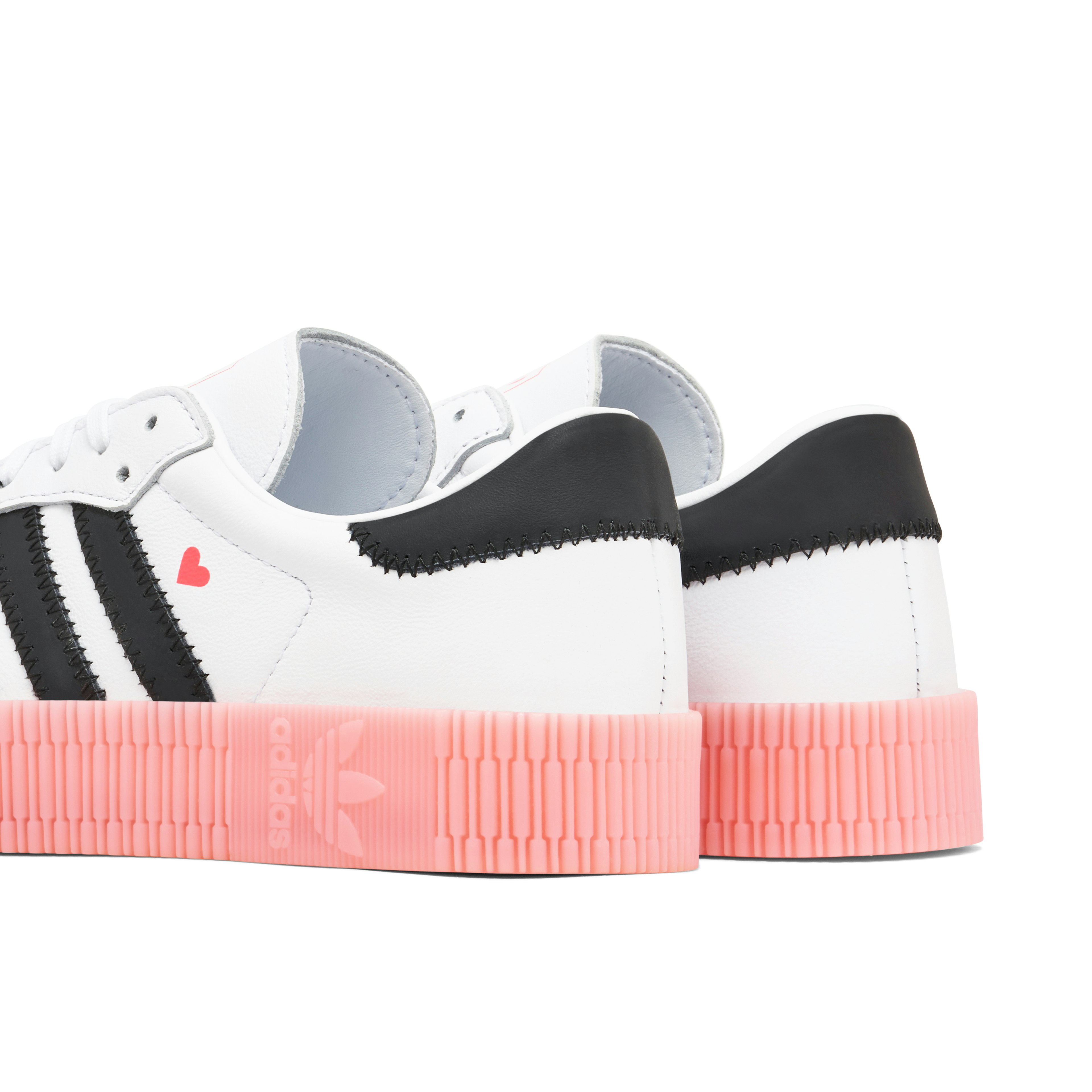 adidas Sambarose White Core Black Pink