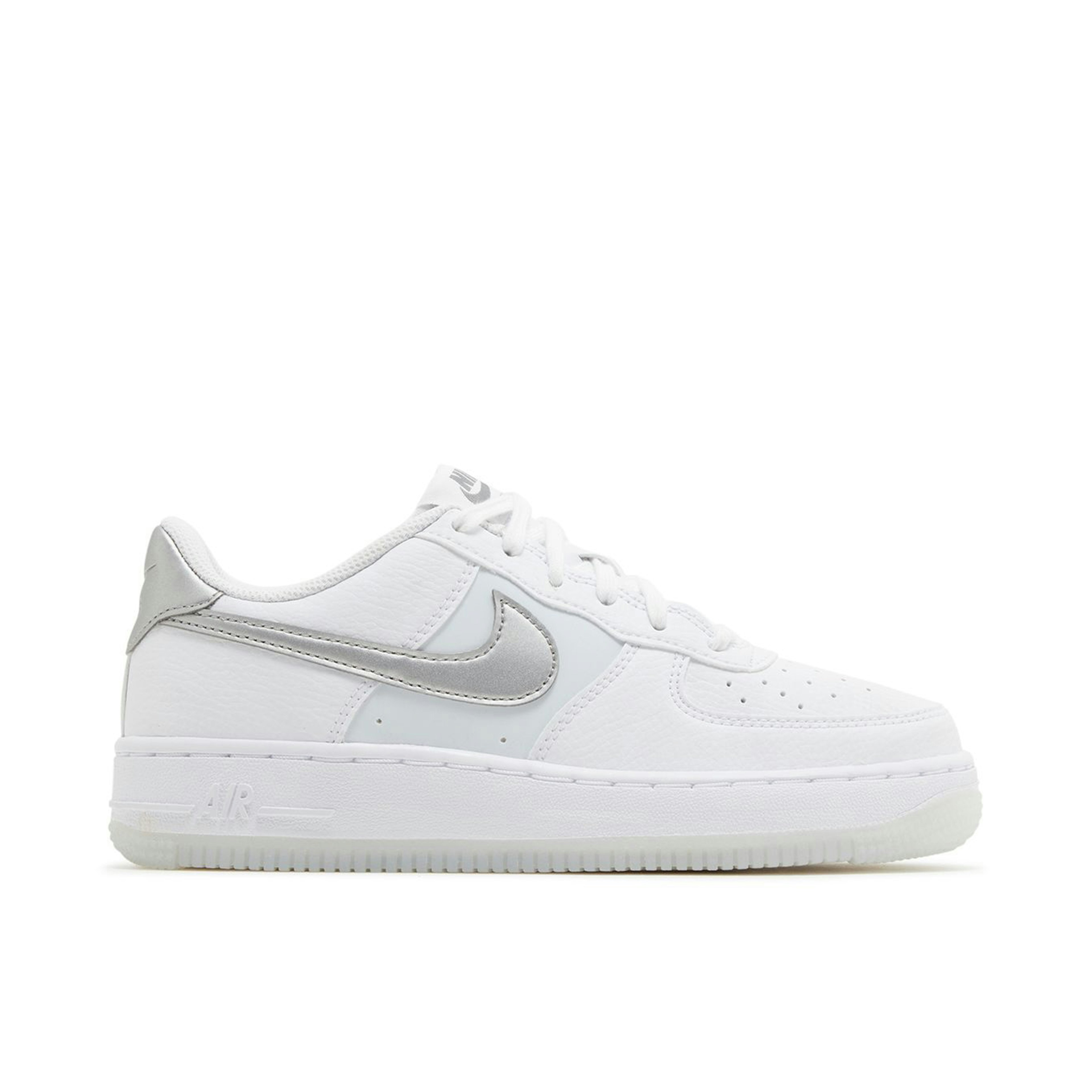 nike comme Air Force 1 Low White Football Grey GS