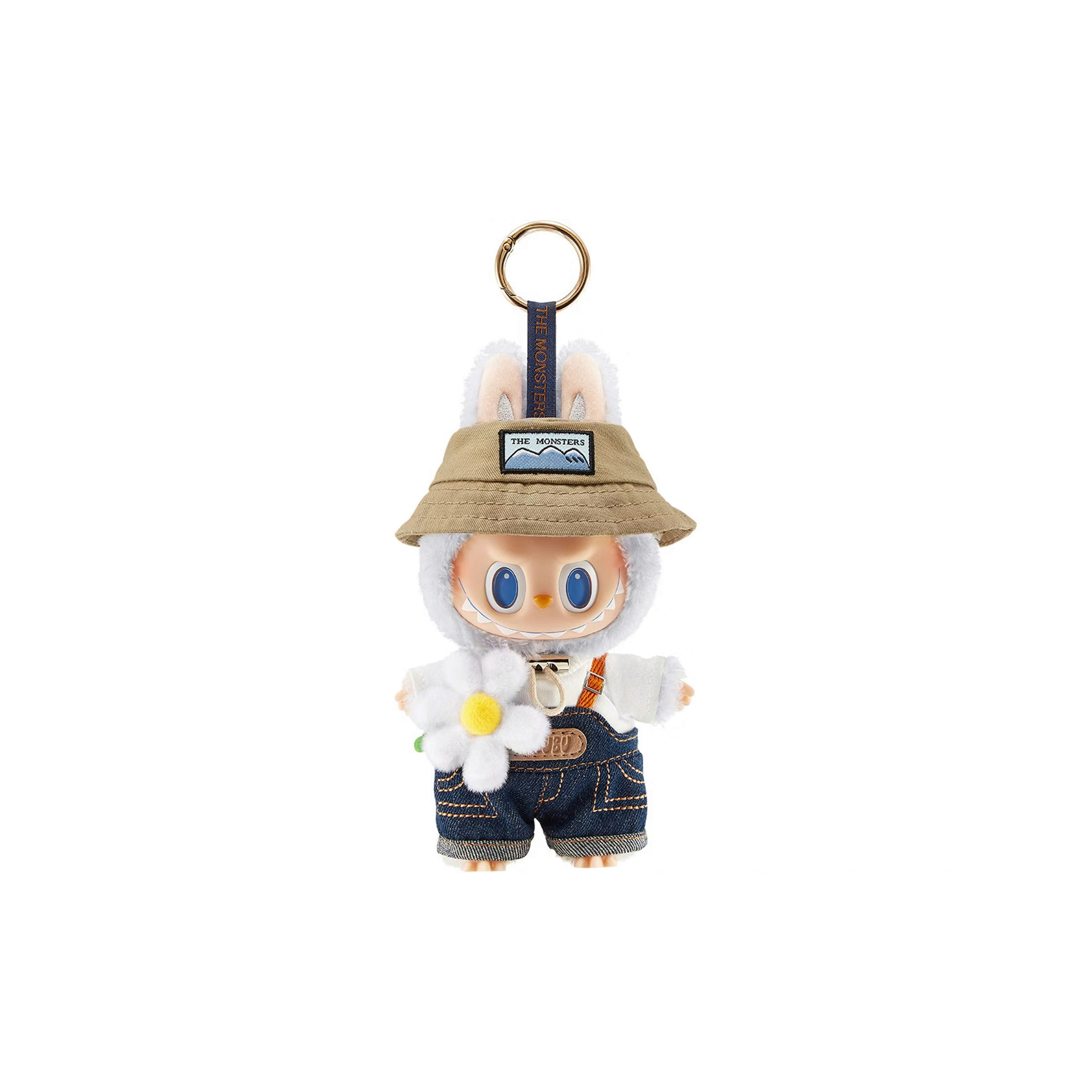 Pop Mart Labubu The Monsters Fall In Wild Vinyl Plush Doll Pendant Keychain