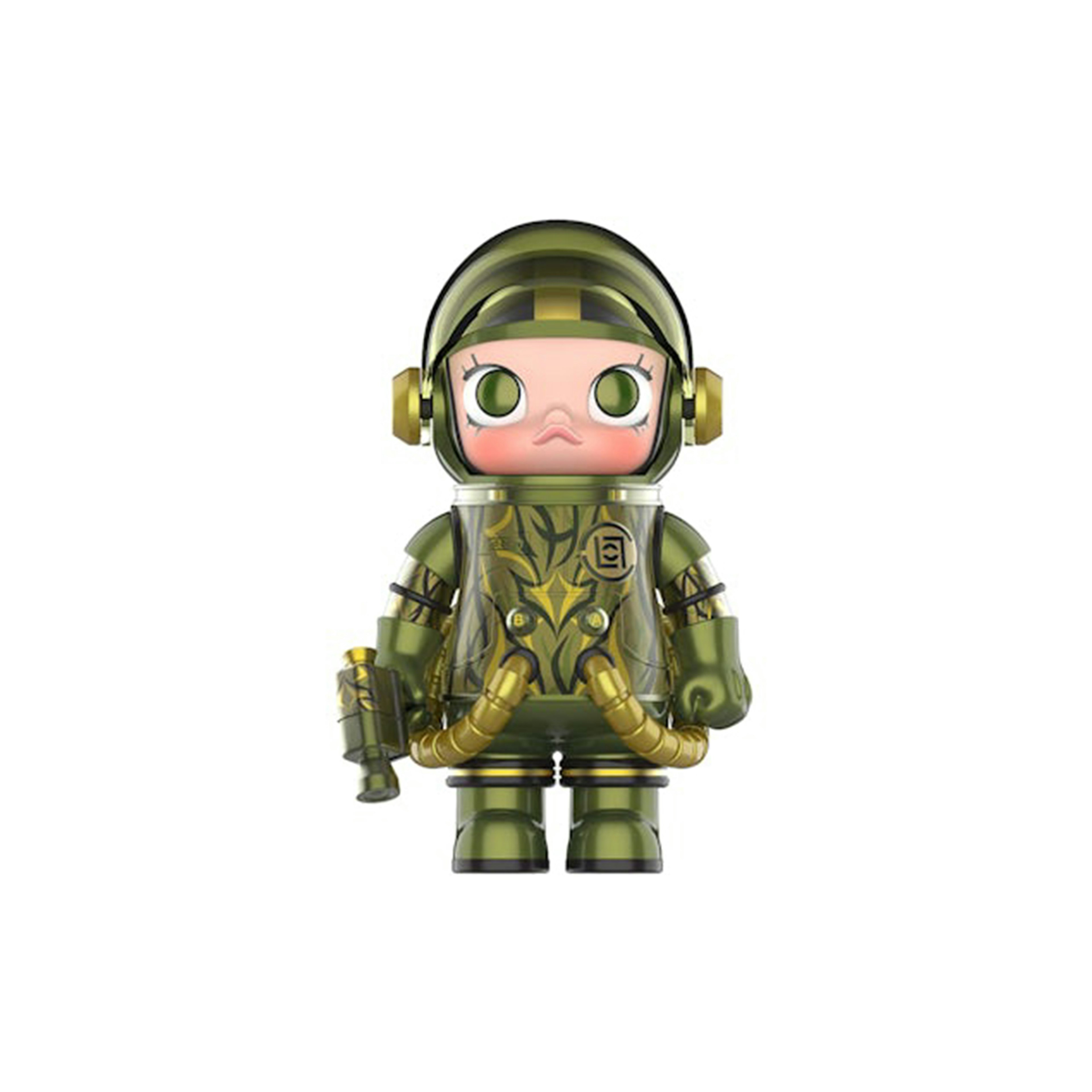 Pop Mart Mega Space Molly CLOT-Olive Alienegra 100%