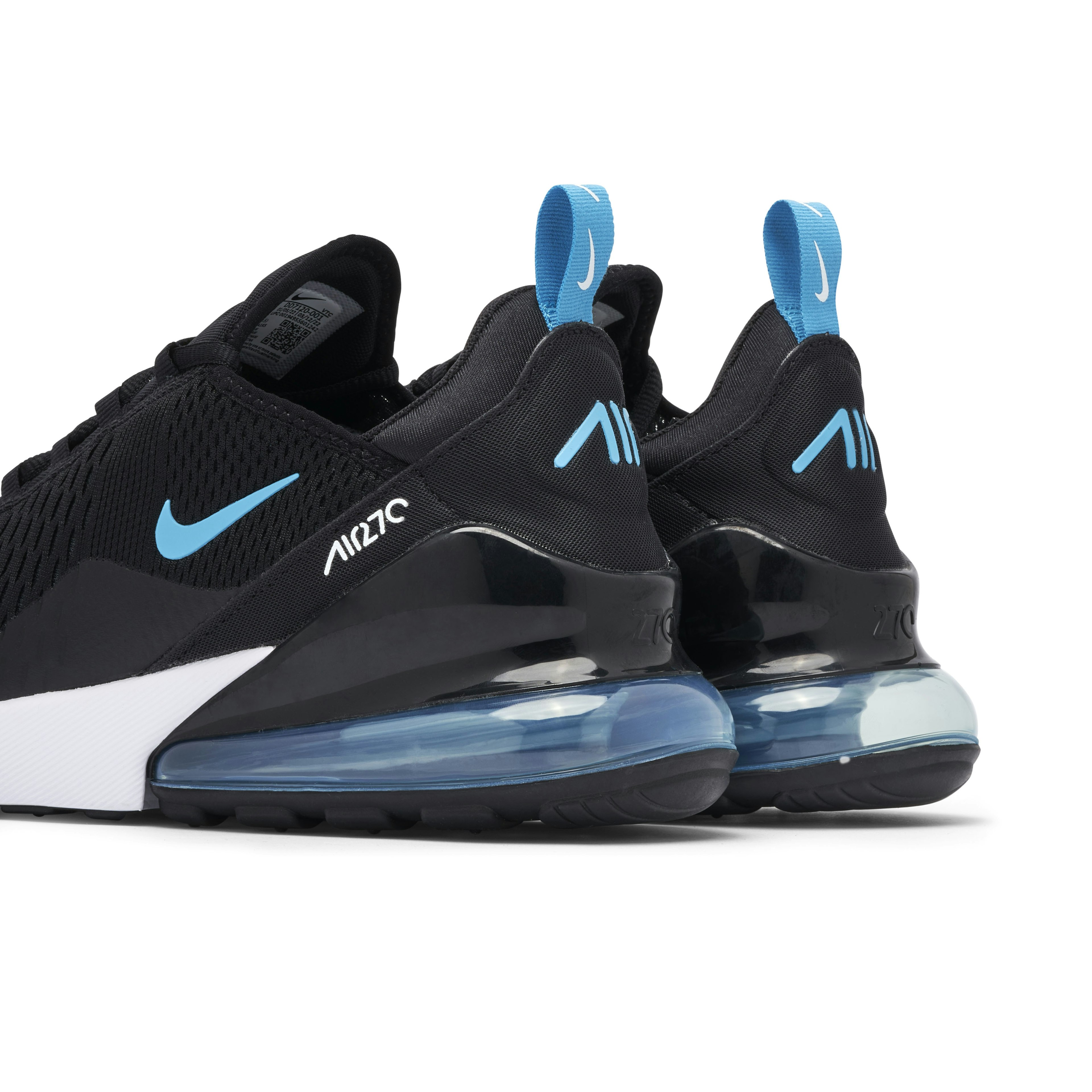 Nike Air Max 270 Black Light Blue Fury