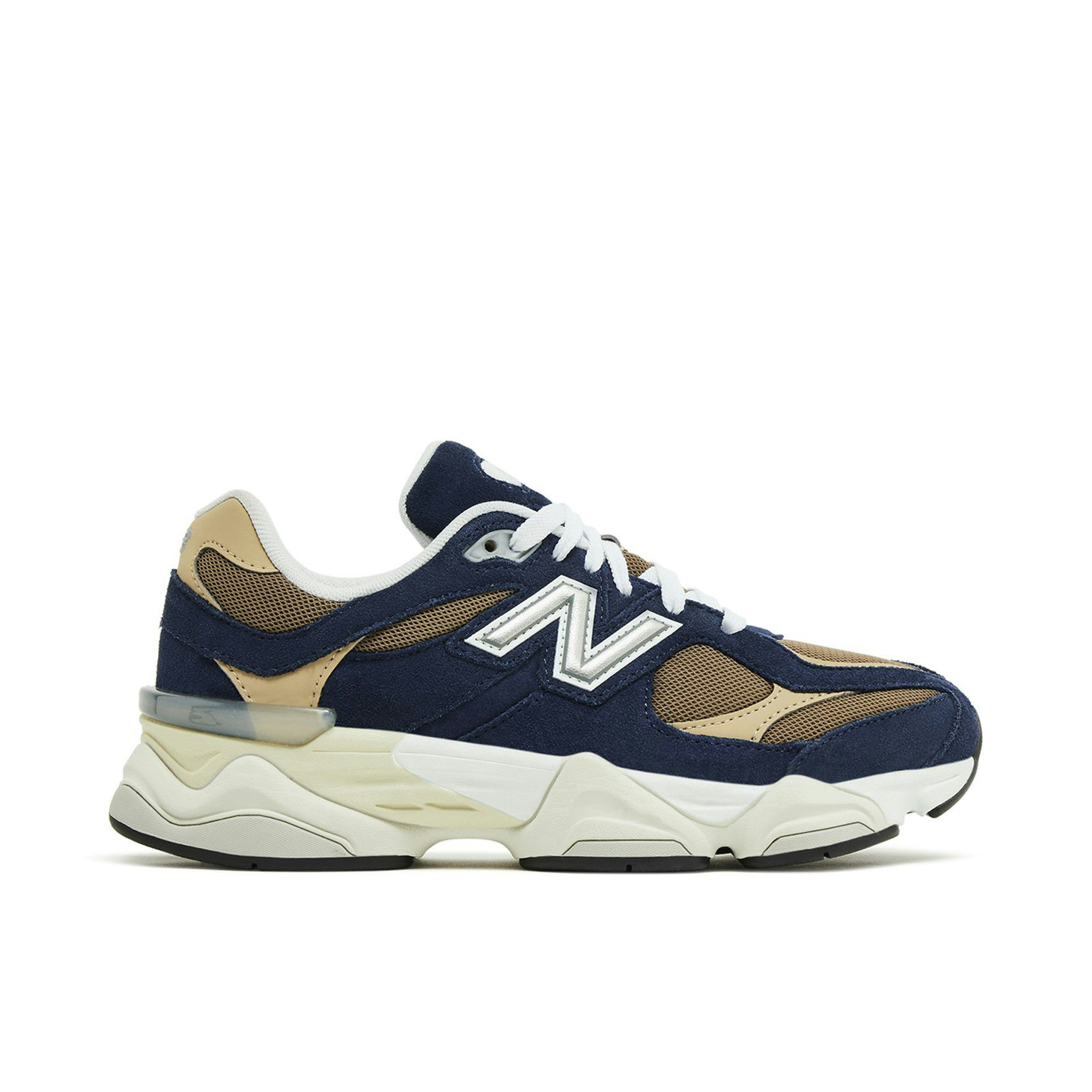 New Balance 9060 Navy Mushroom GS