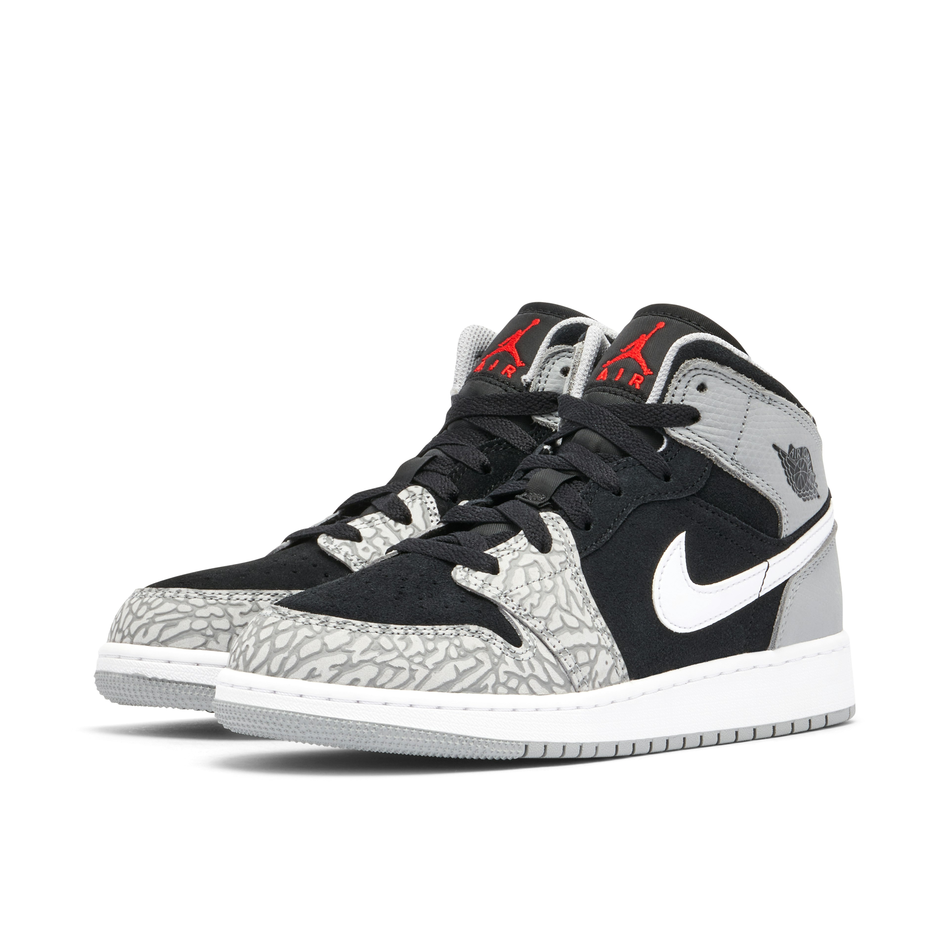 Air Jordan 1 Mid SE Elephant Toe GS