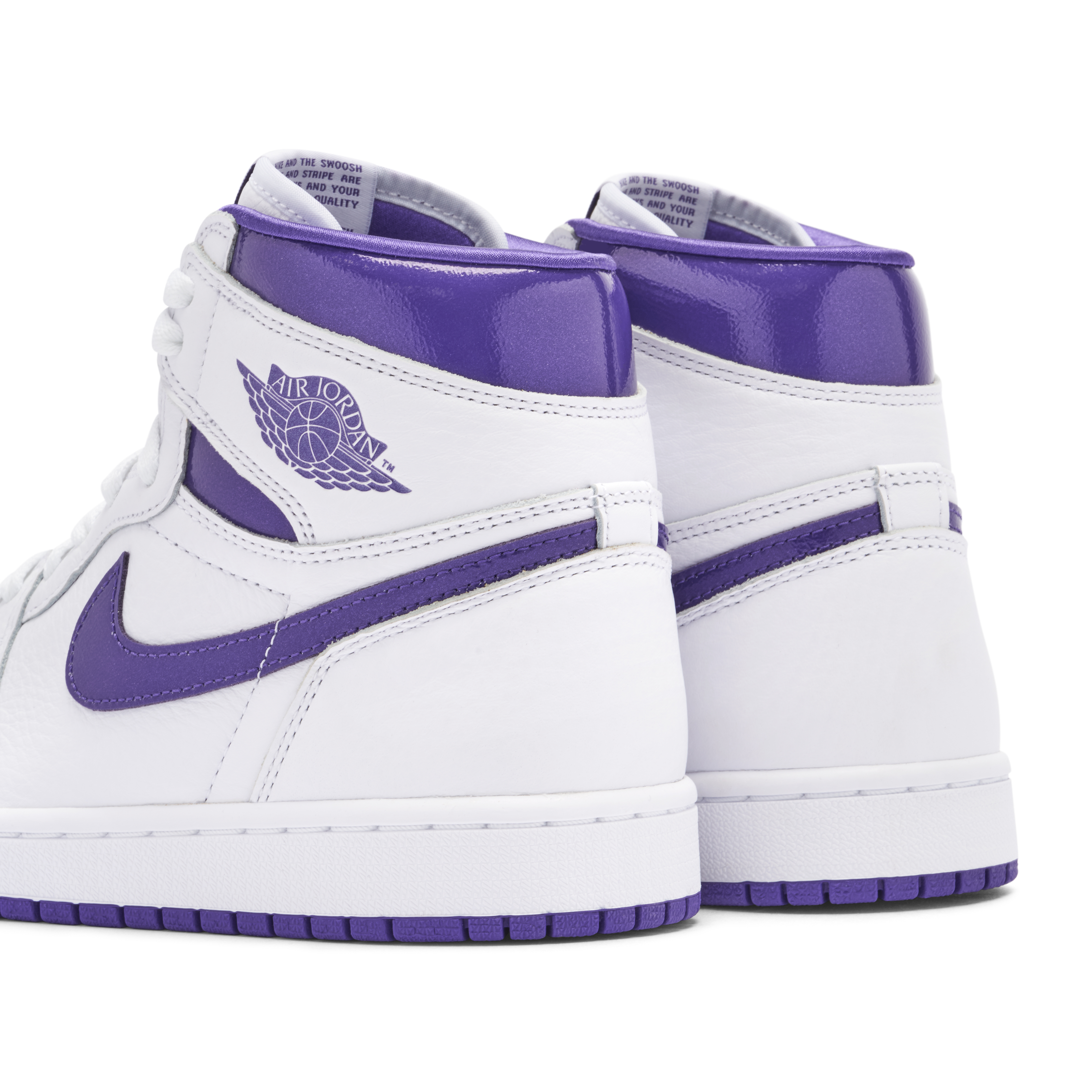 Fashion Jordan retro 1 high womens court purple 9.5