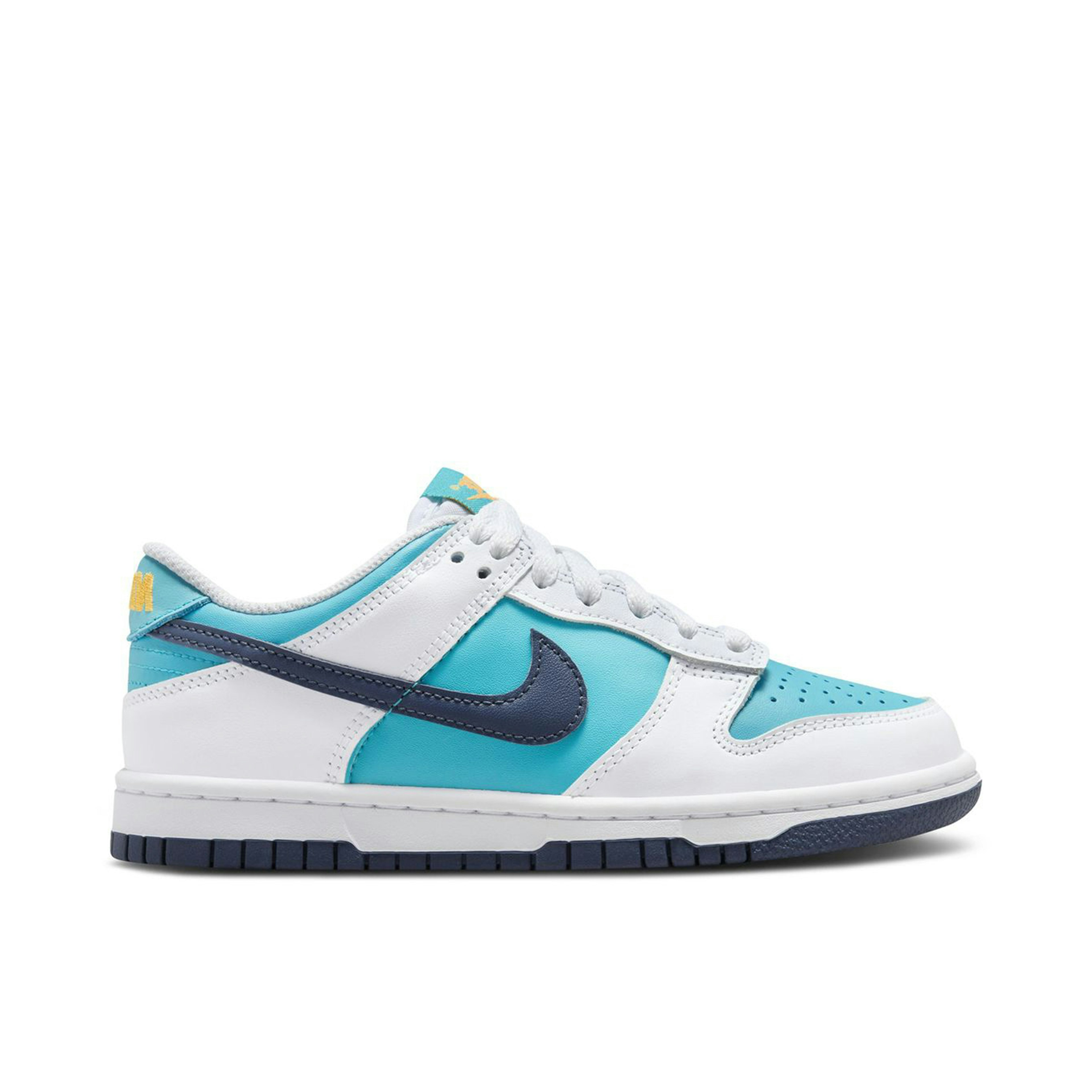 nike comme Dunk Low Dusty Cactus Thunder Blue GS