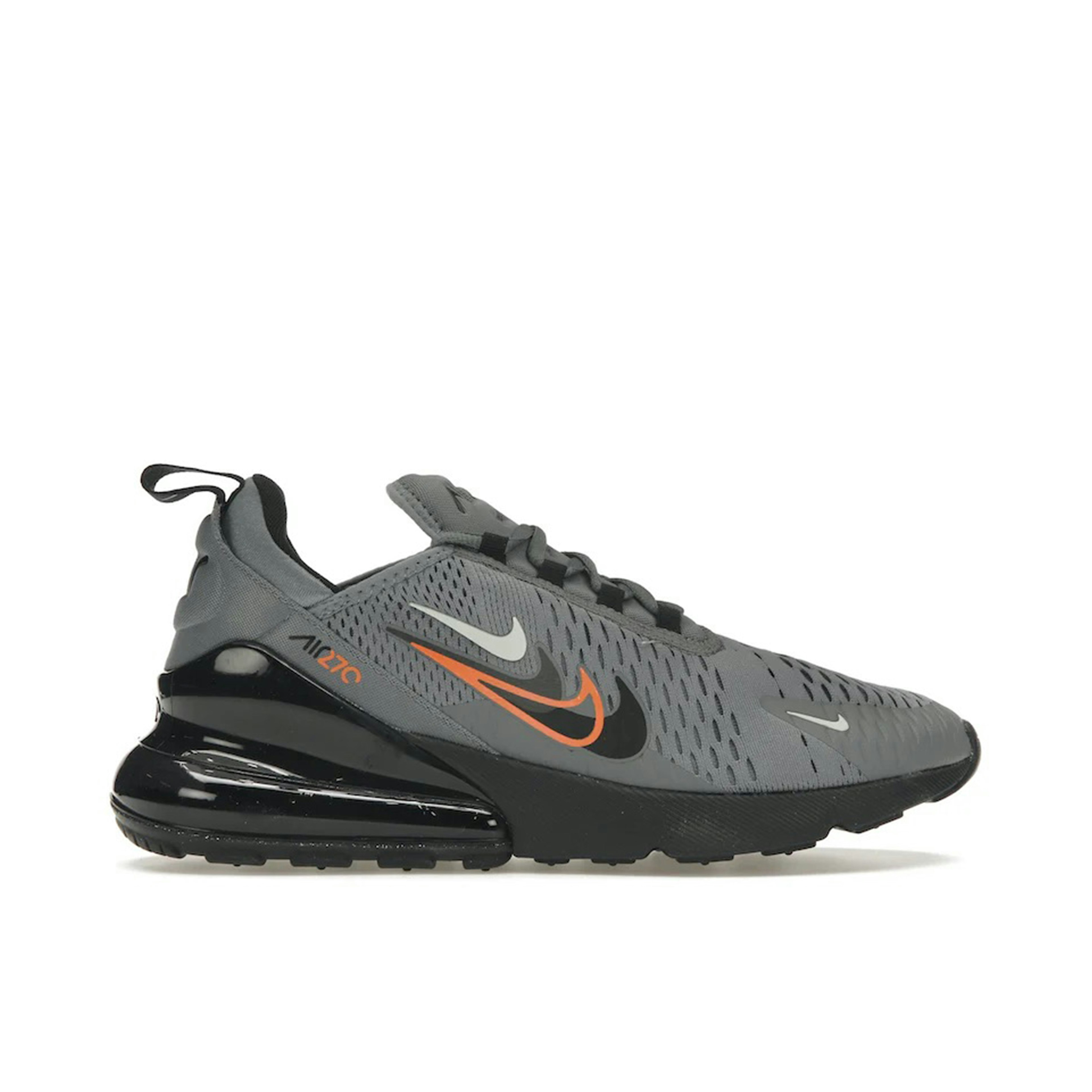Nike Air Max 270 Multi Swoosh Smoke Grey Mandarin