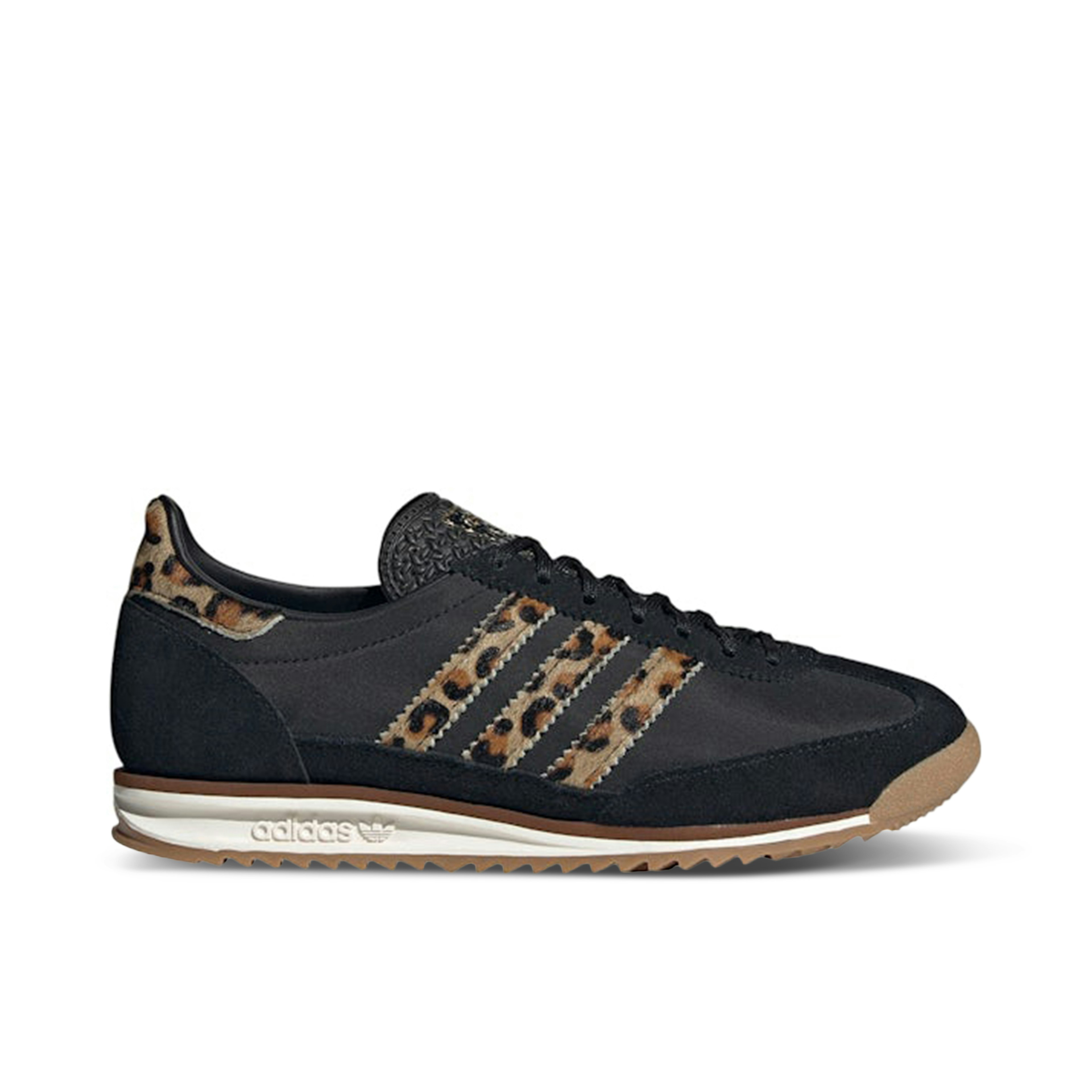 Adidas SL 72 OG Leopard Black Gum Womens