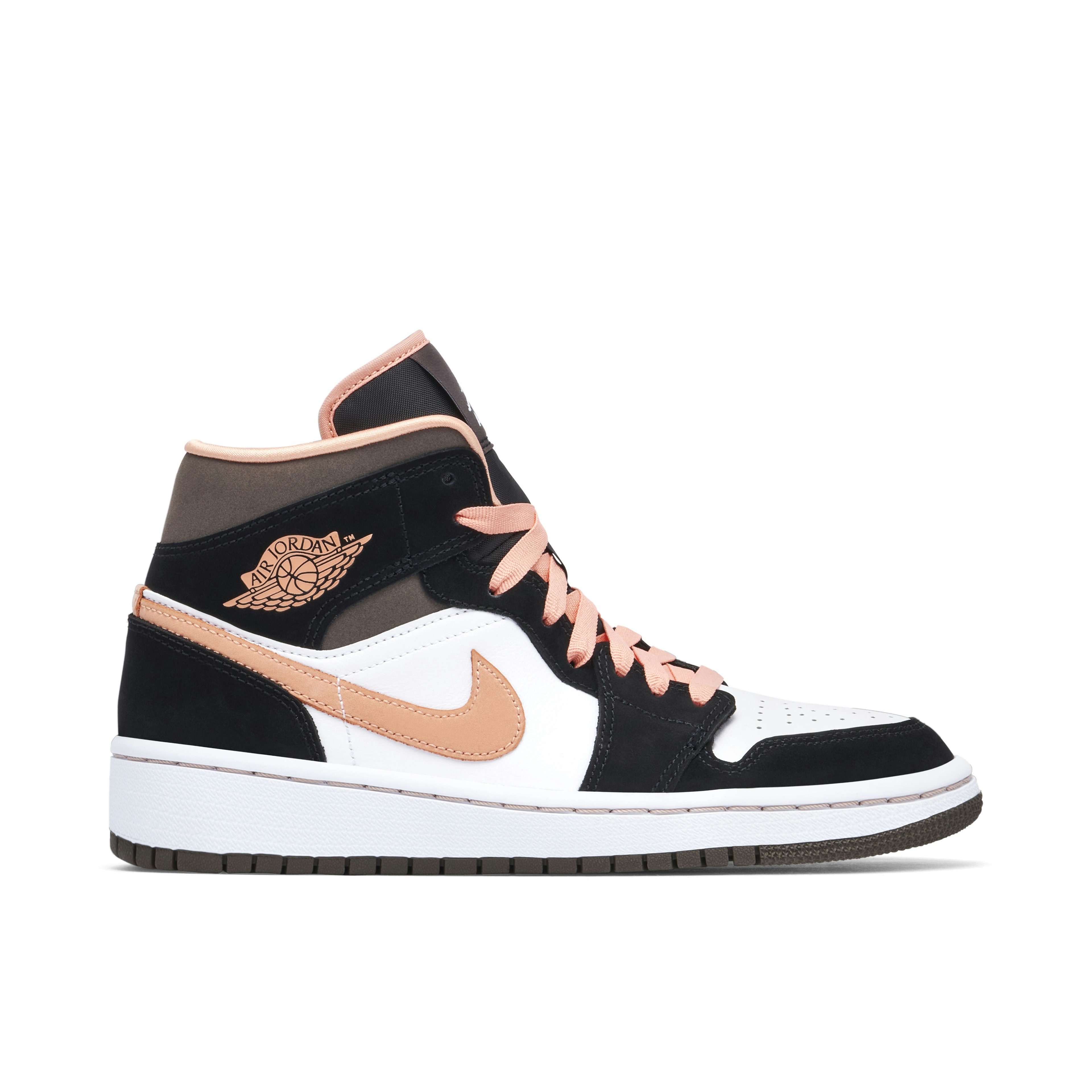 Air Jordan 1 Mid Peach Mocha