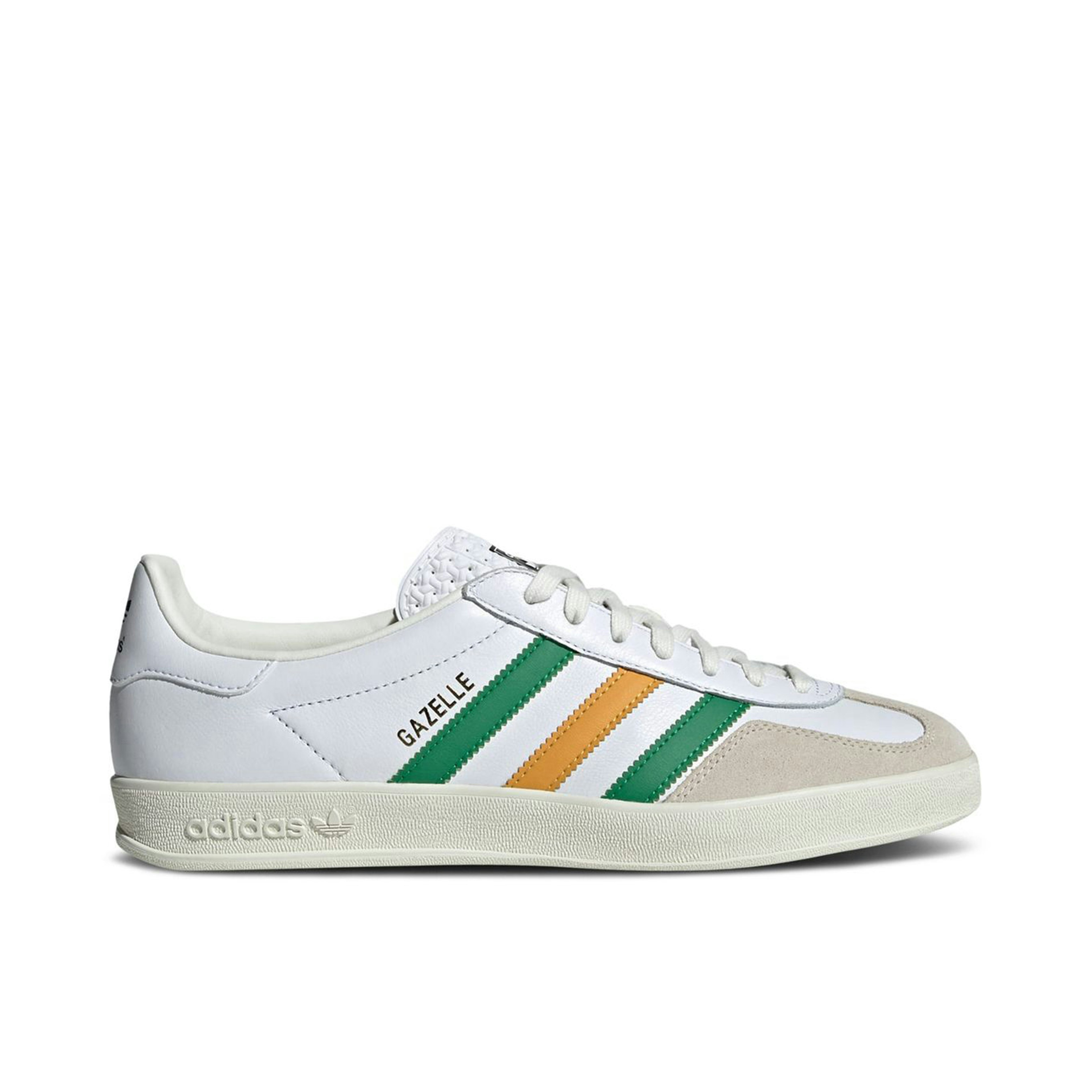 Adidas Gazelle Indoor Collegiate Green Preloved Yellow