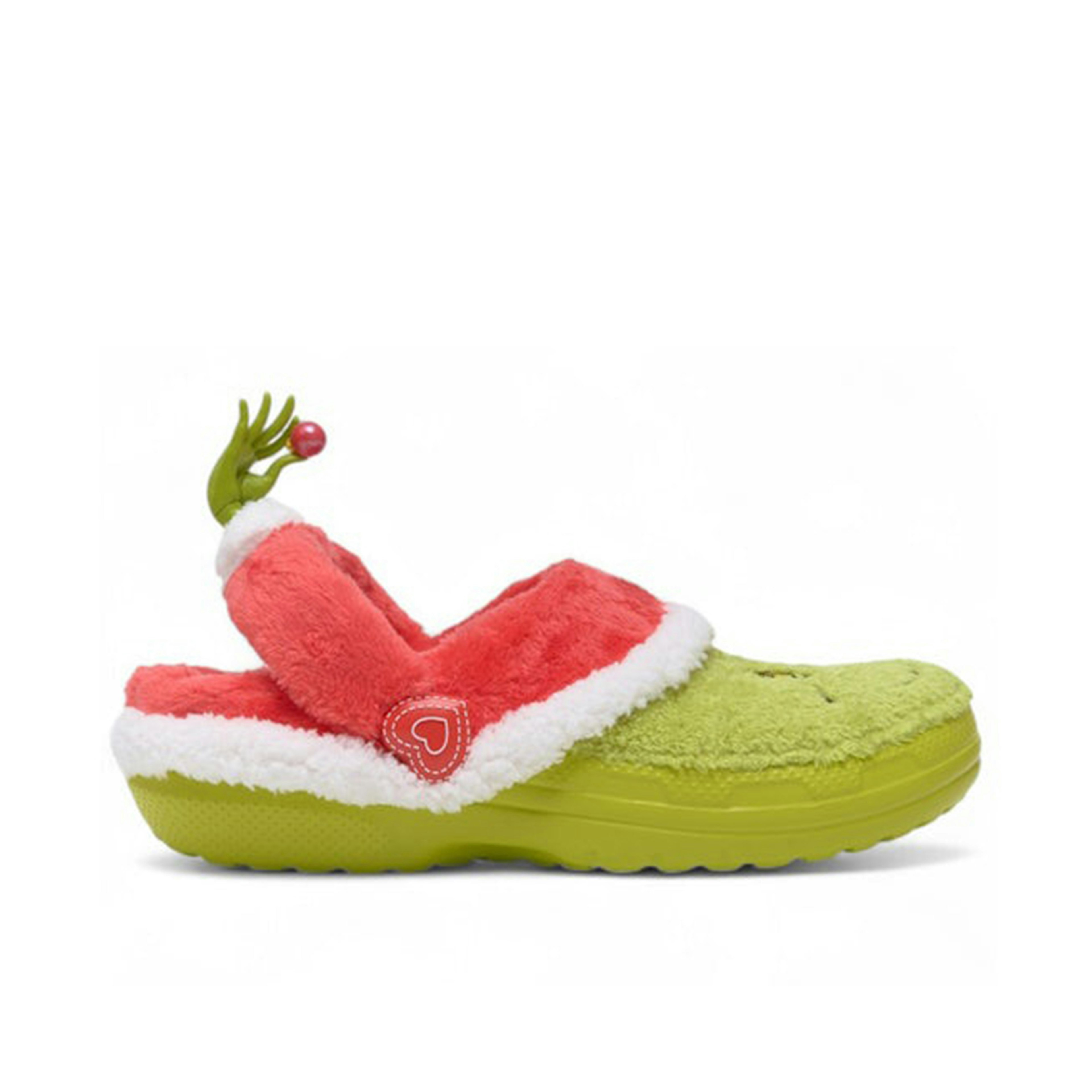 Crocs Classic Lined Clog The Grinch