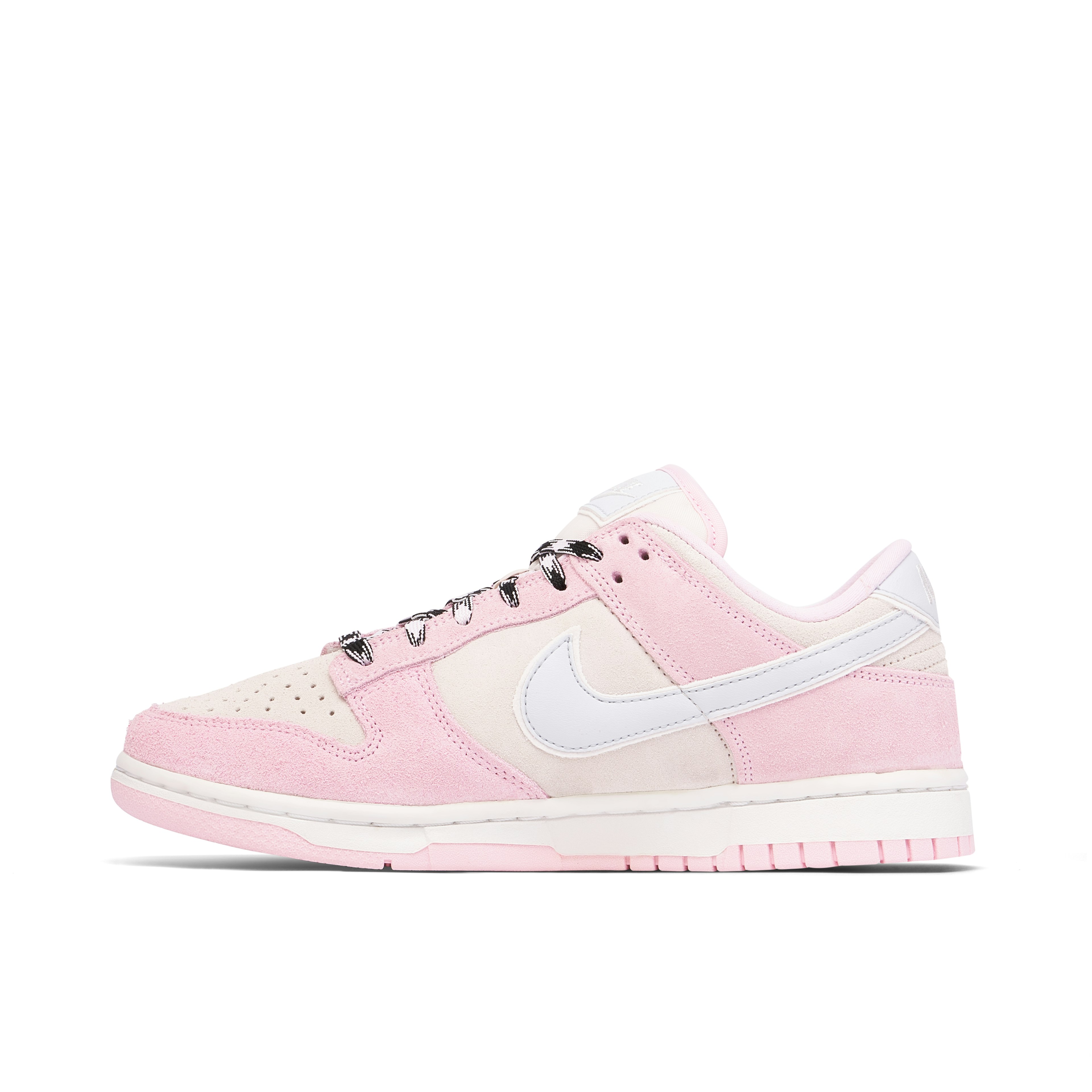 Nike Dunk Low Pink Foam Suede Womens