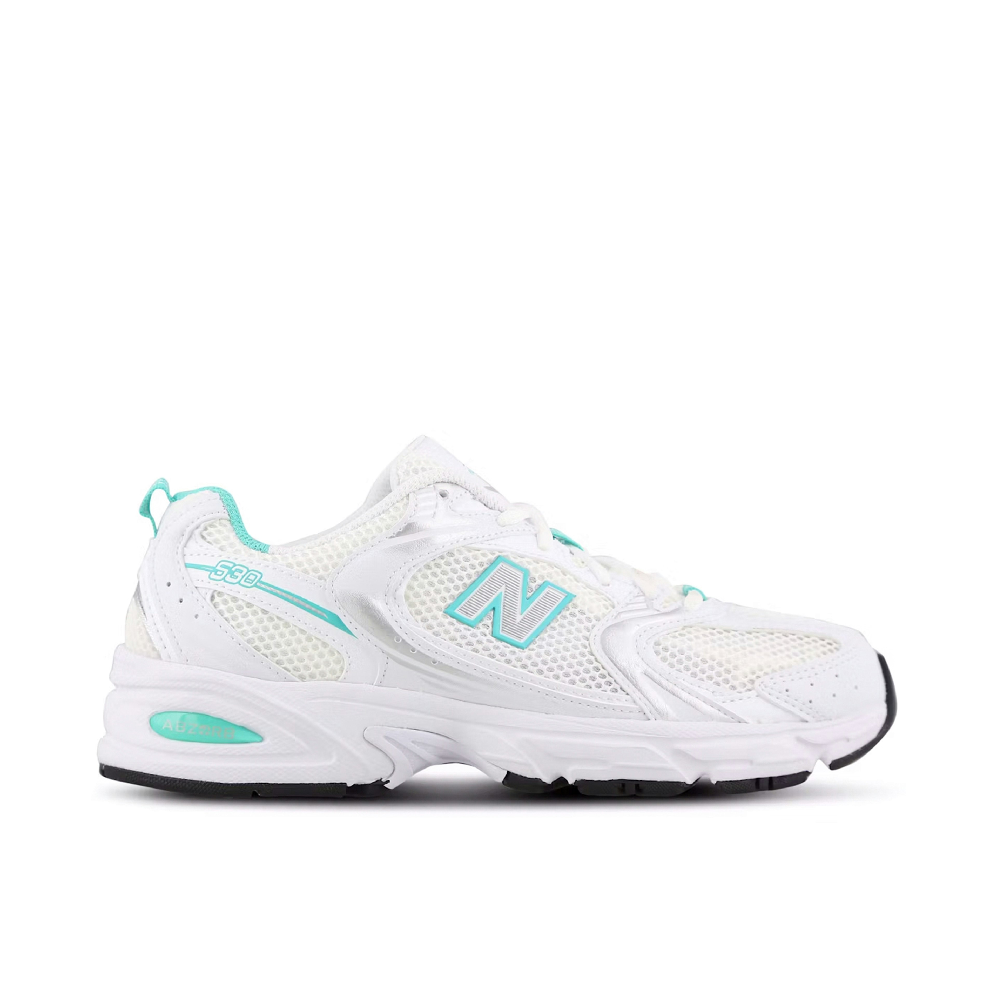 New Balance 530 White Teal Womens