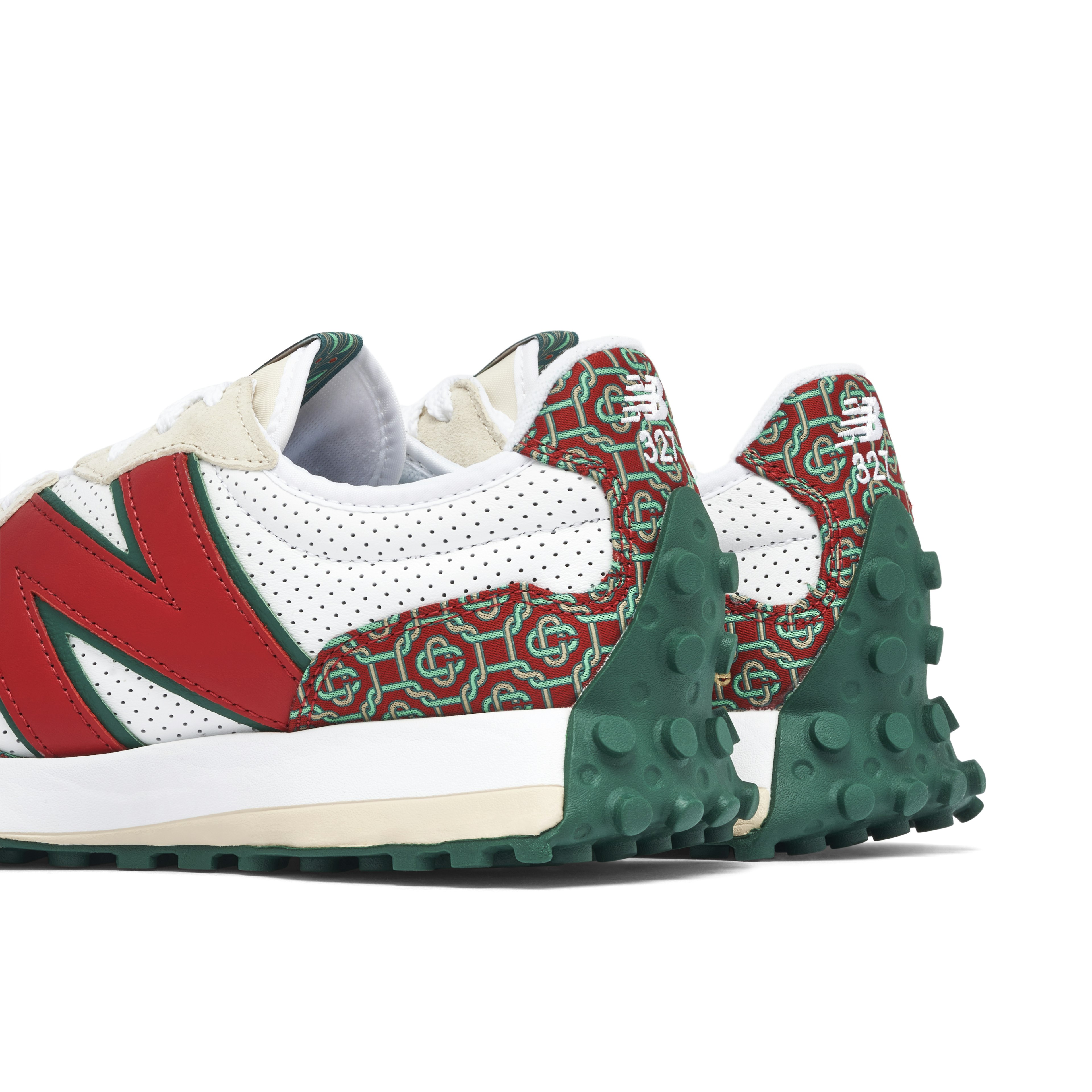 Casablanca x New Balance 327 Red Monogram
