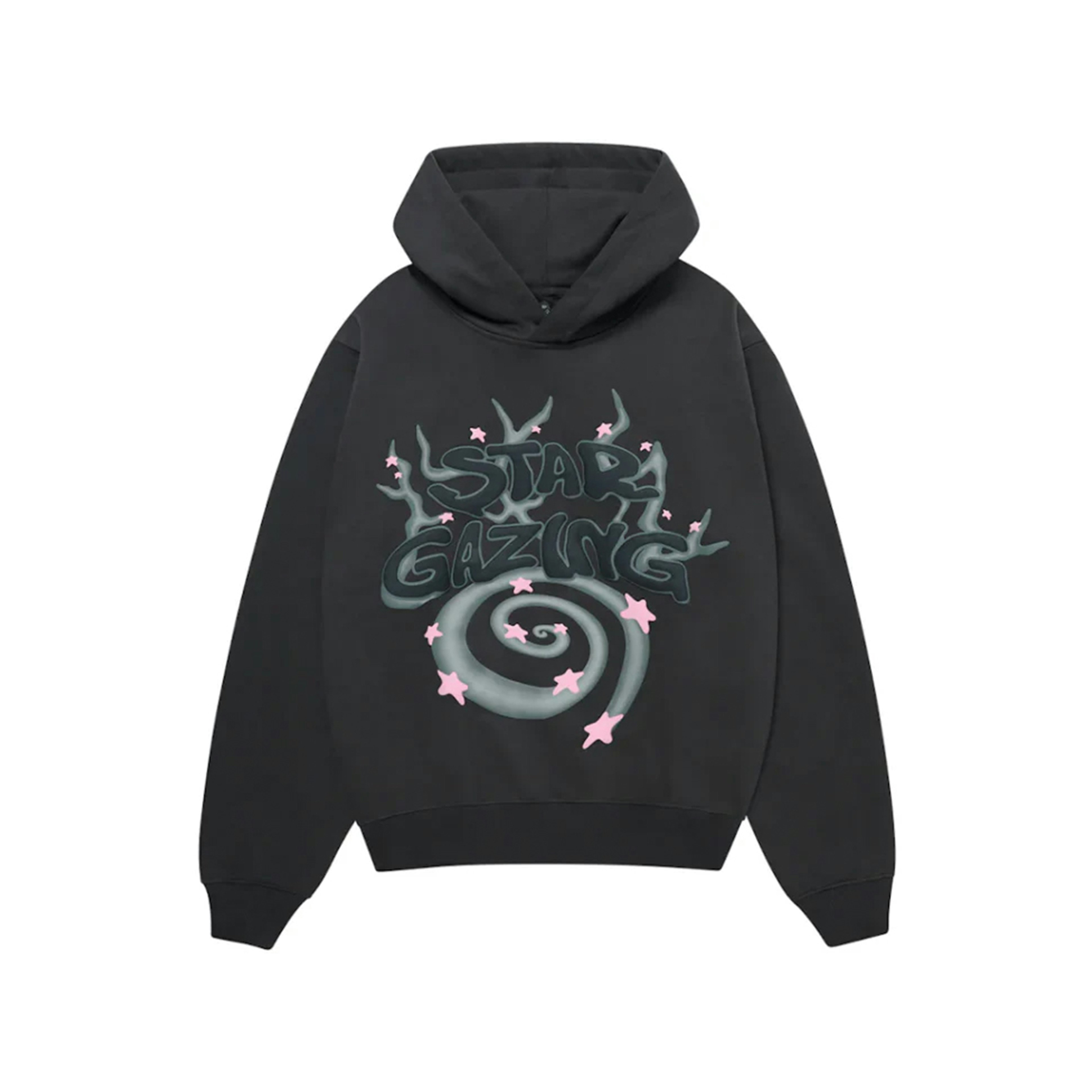 Broken Planet Stargazing Hoodie Soot Black