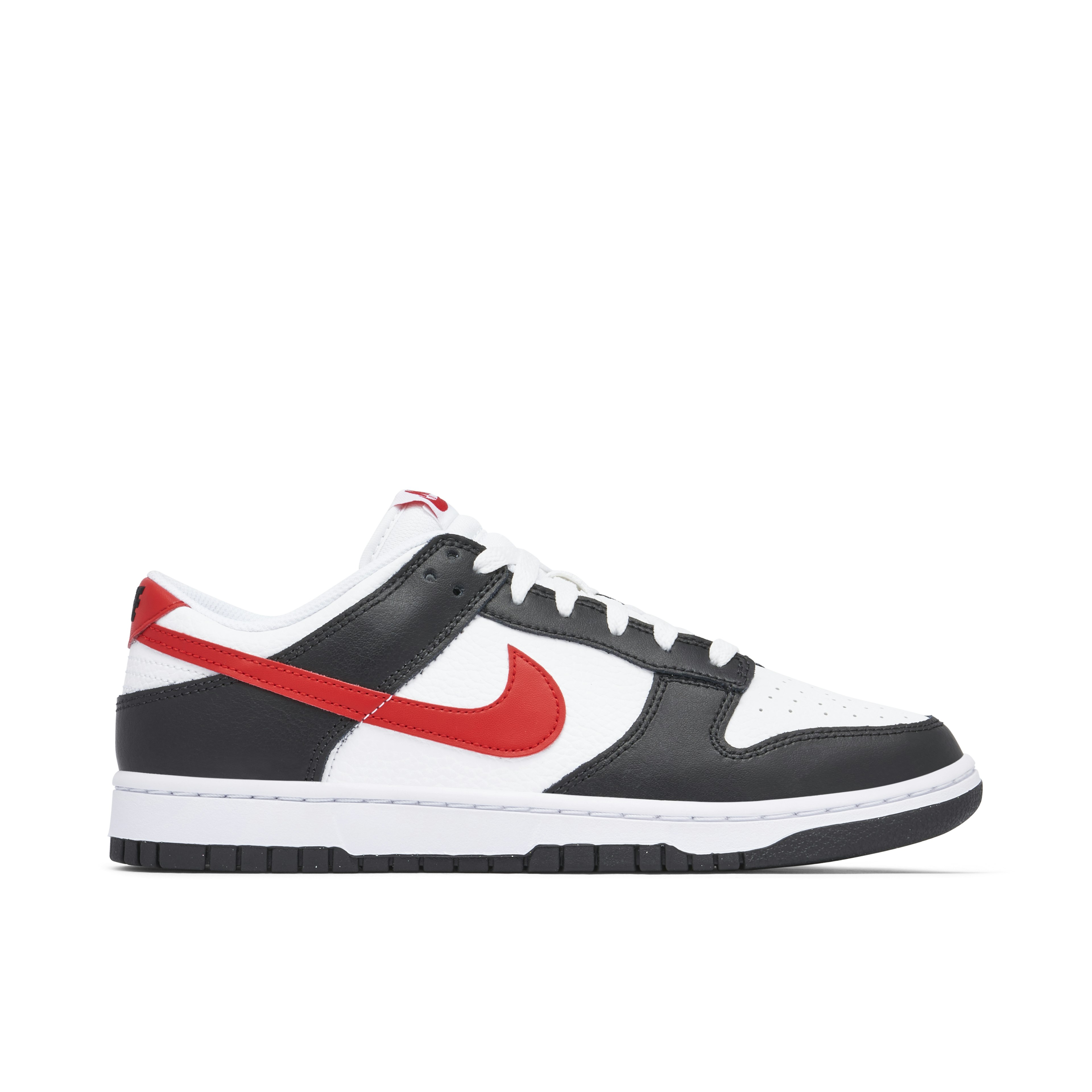 Nike Dunk Low White Black Red