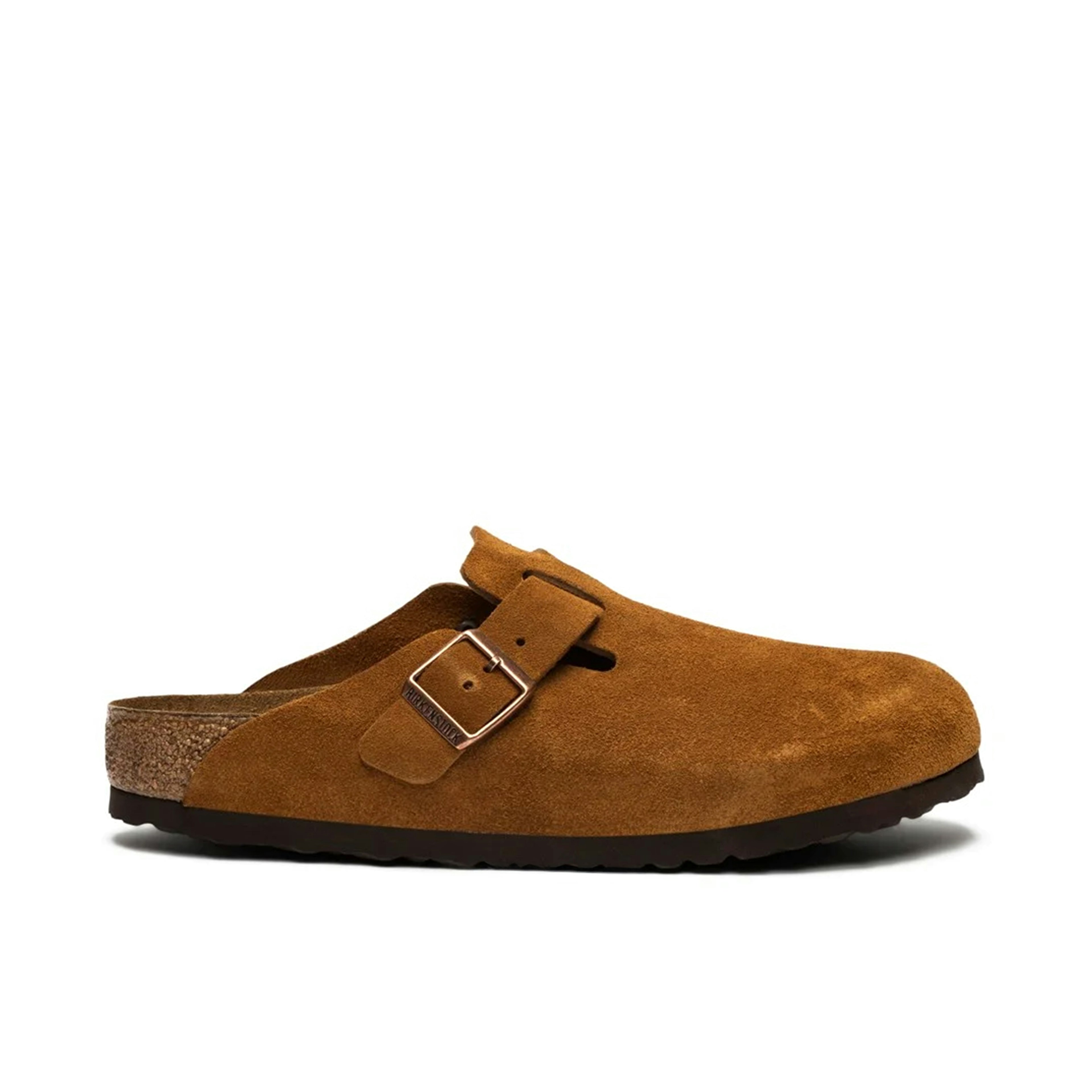 Birkenstock Boston Soft Footbed Suede Mink