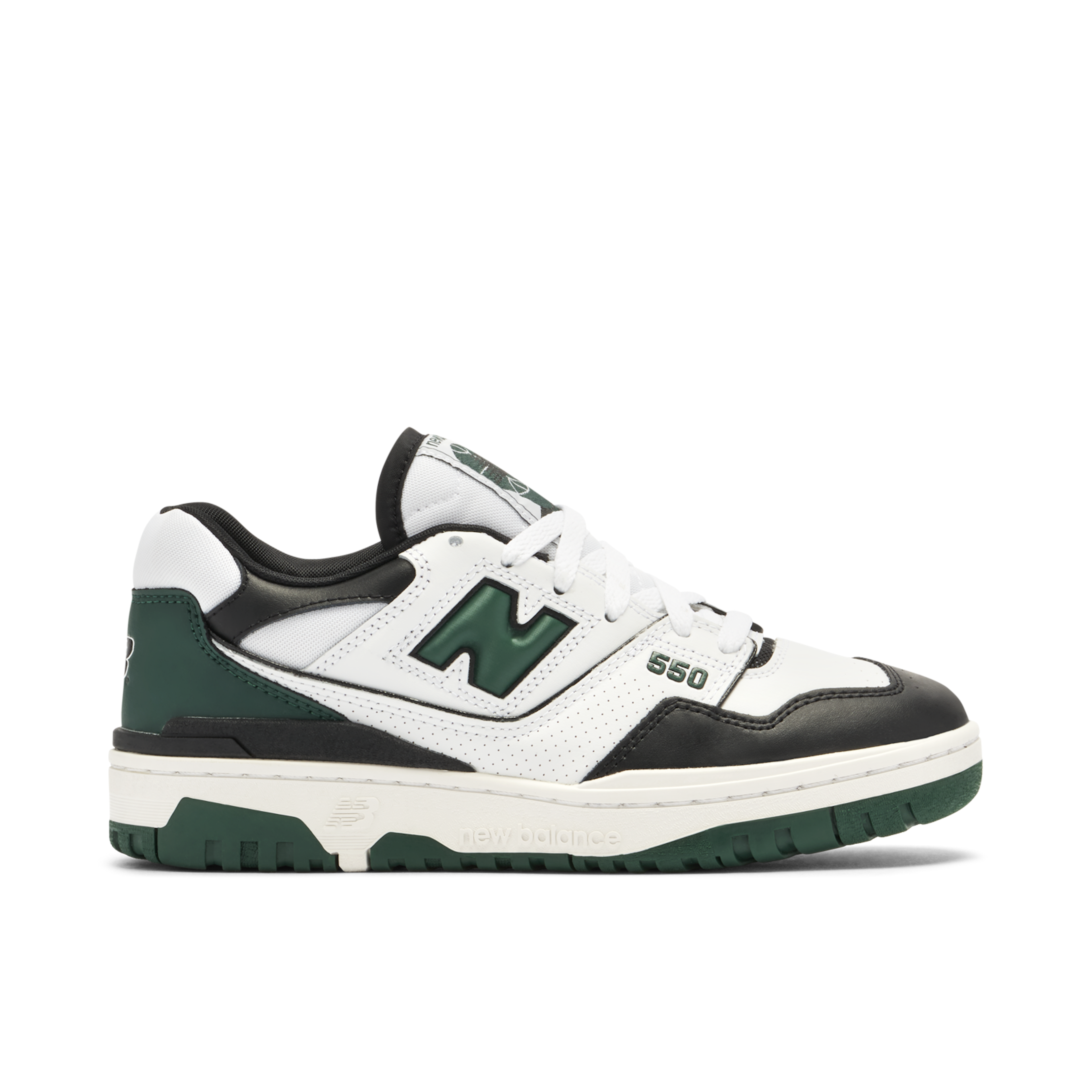 New Balance 550 White Green Black