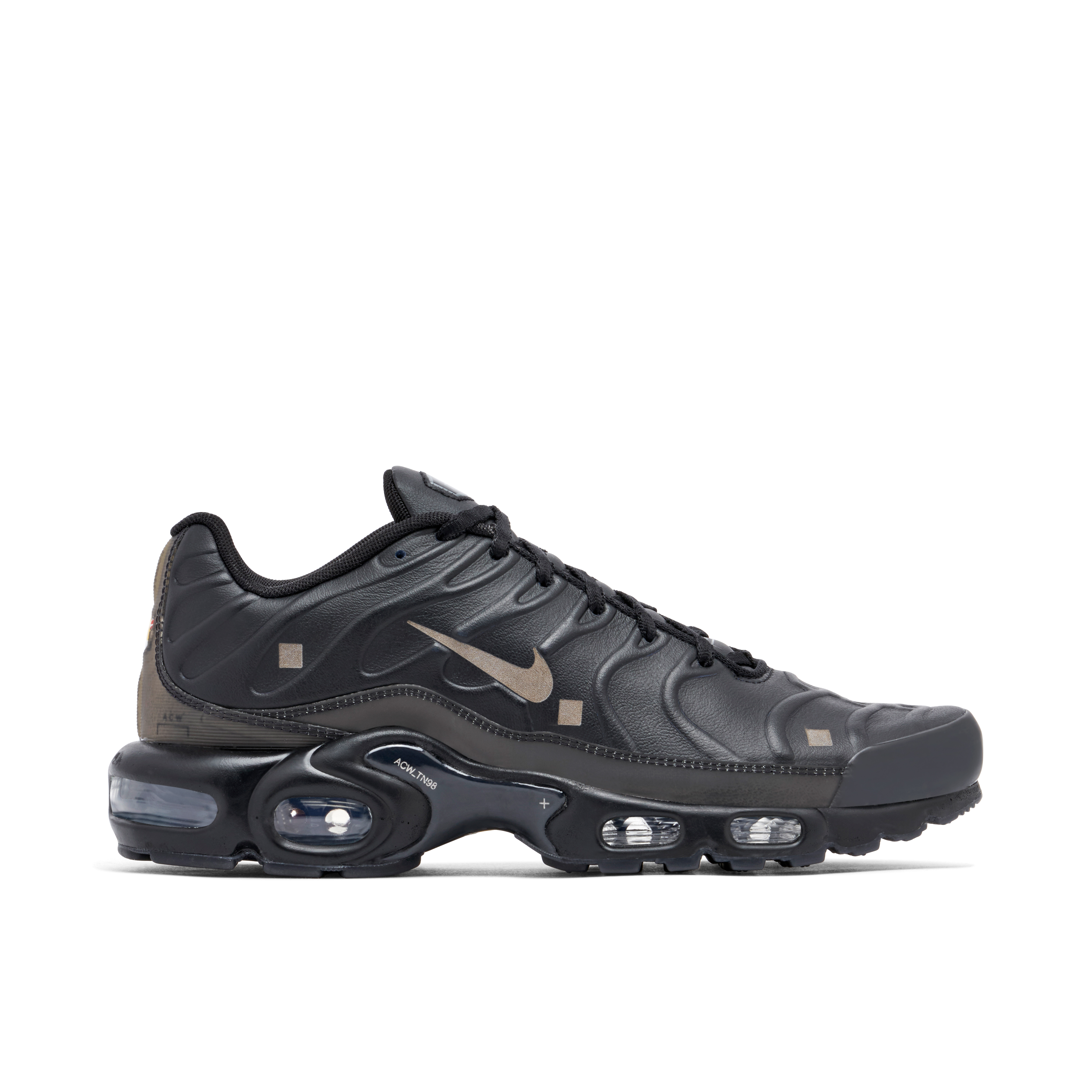 Nike tn gold and black online