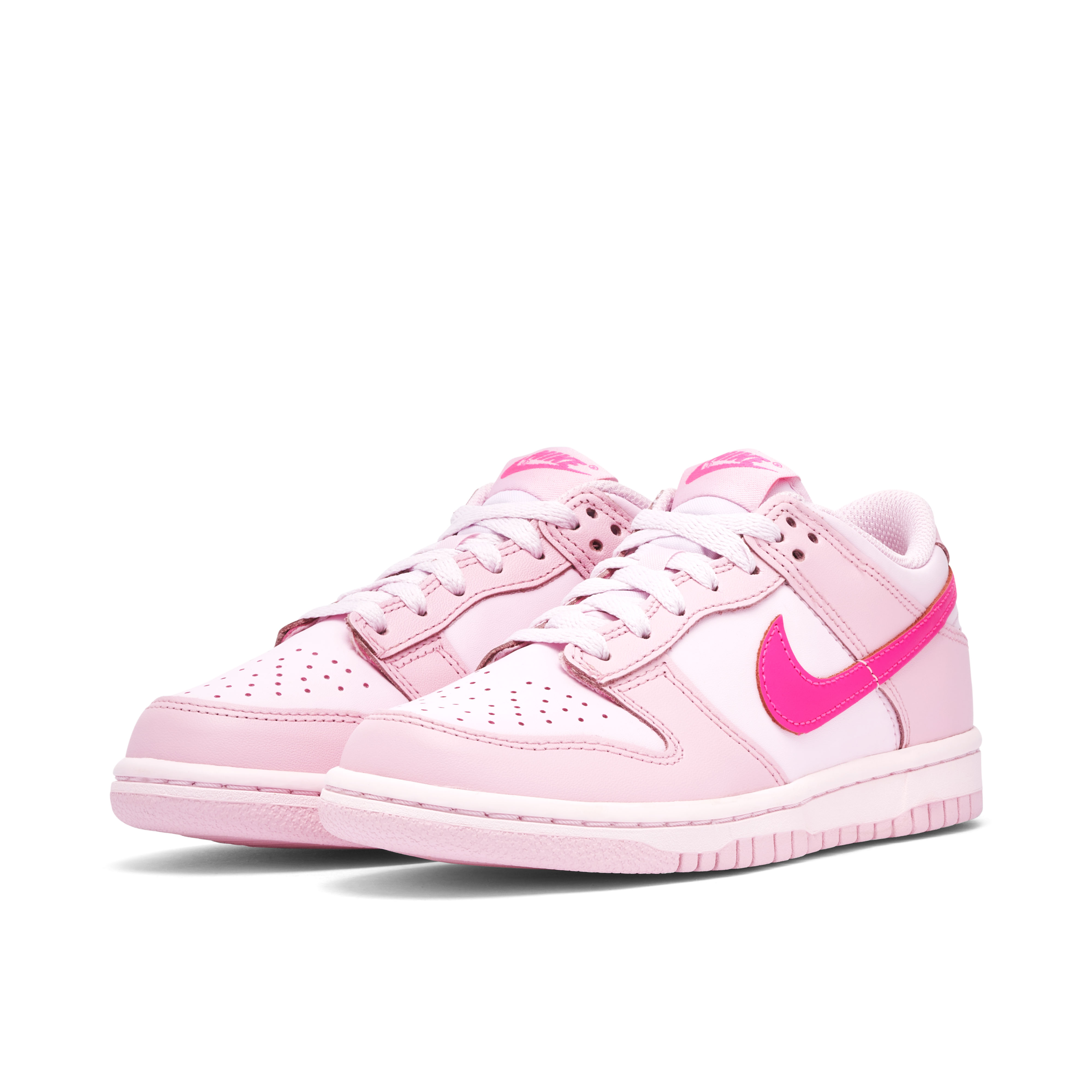 Nike Dunk low triple pink 7 womens / deals with box