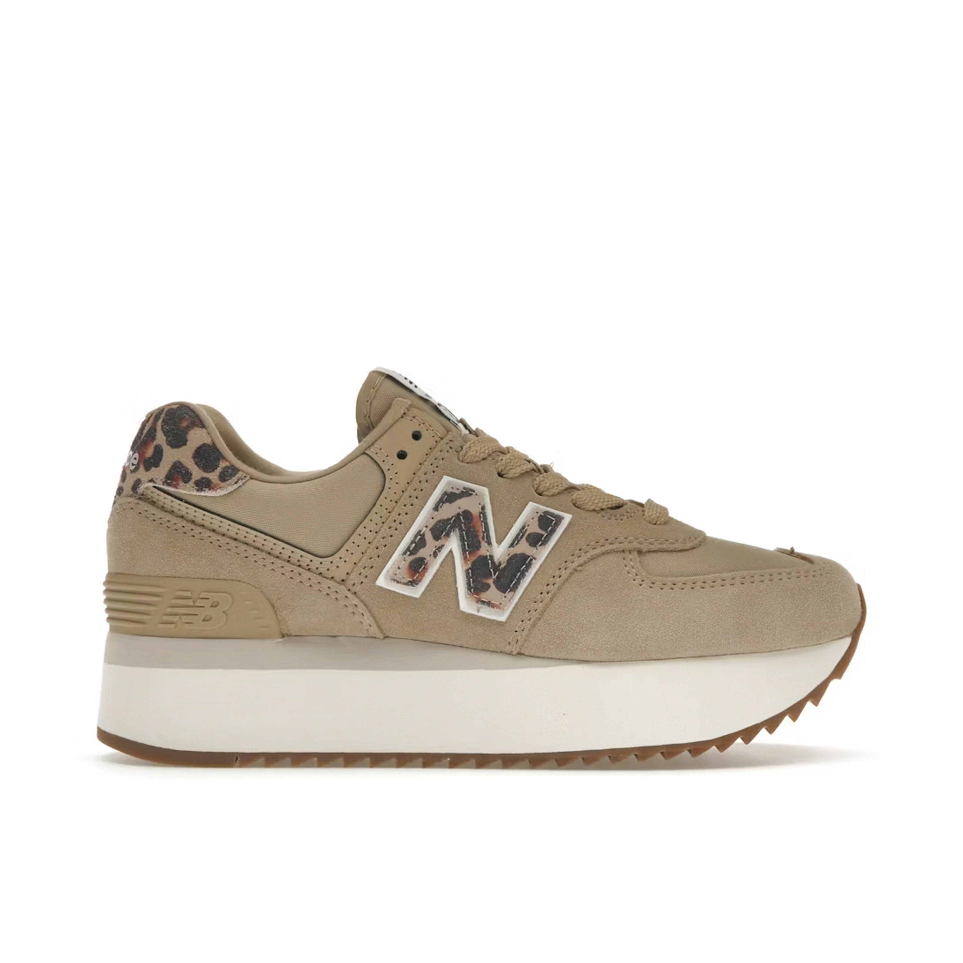 New Balance 574 Plus Incense Animal Print Womens