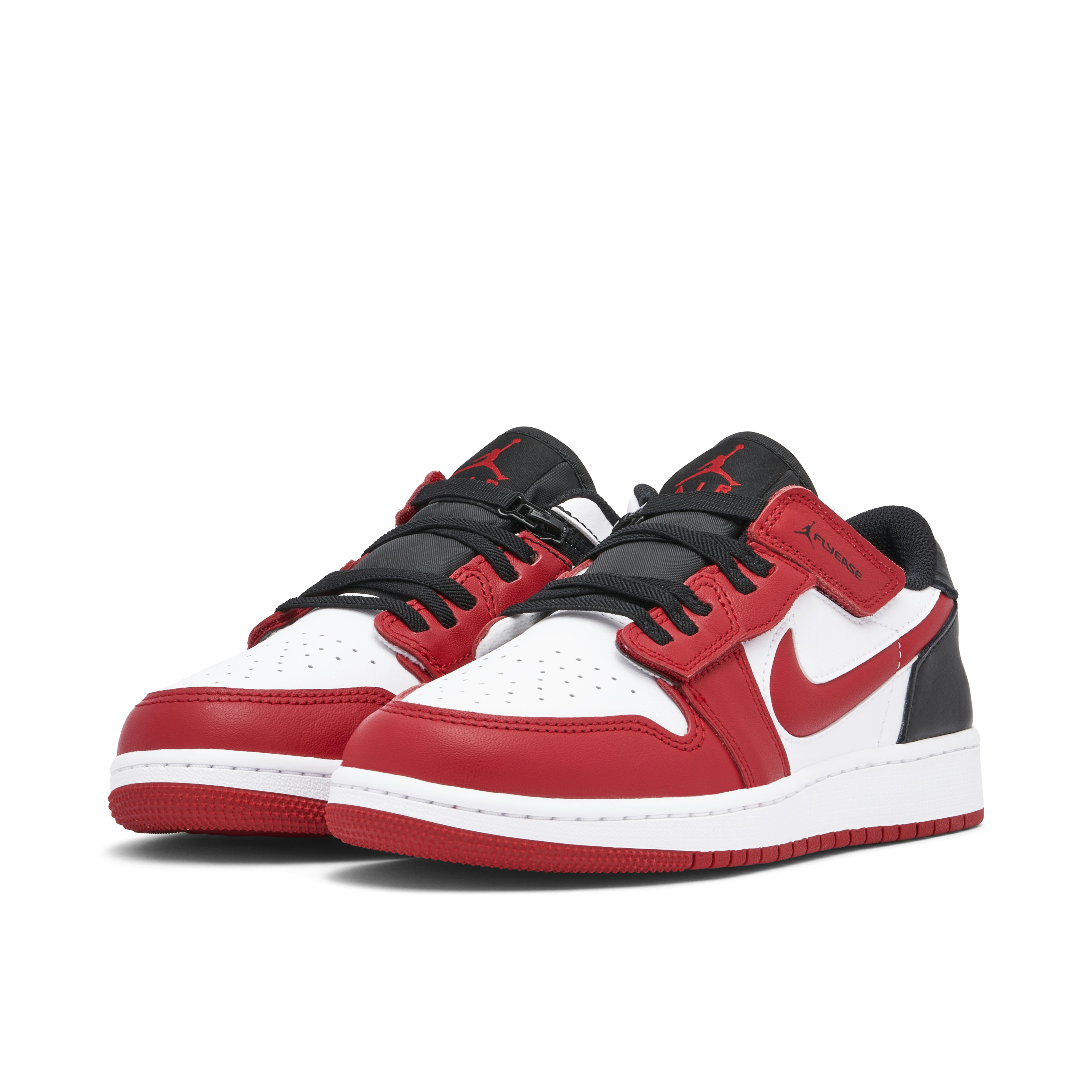 Air Jordan 1 Low FlyEase GS White Red