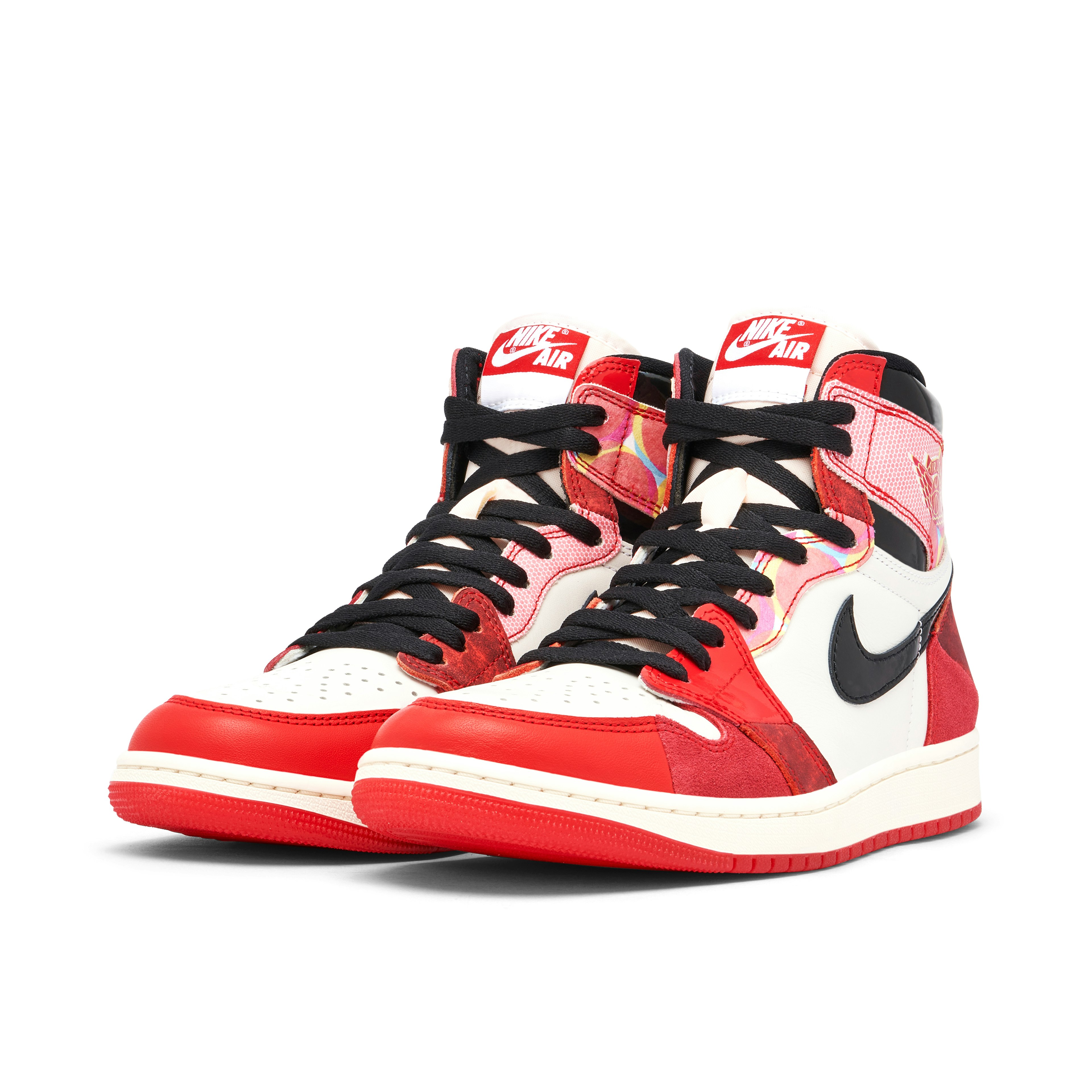 Air Jordan 1 High x Spider-Man Across The Spider-Verse Red Black