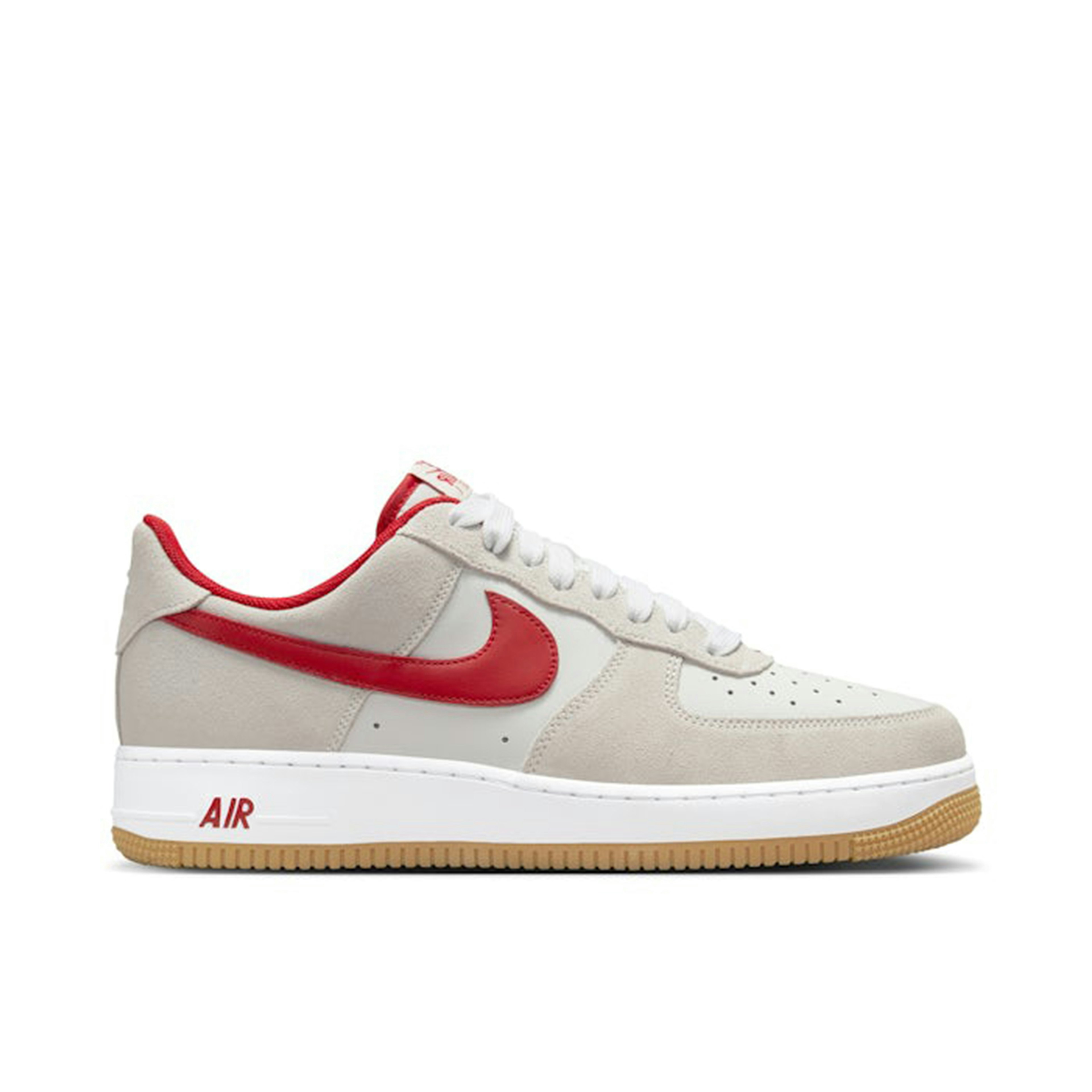 Nike Air Force 1 Low '07 LV8 Summit White Varsity Red Gum