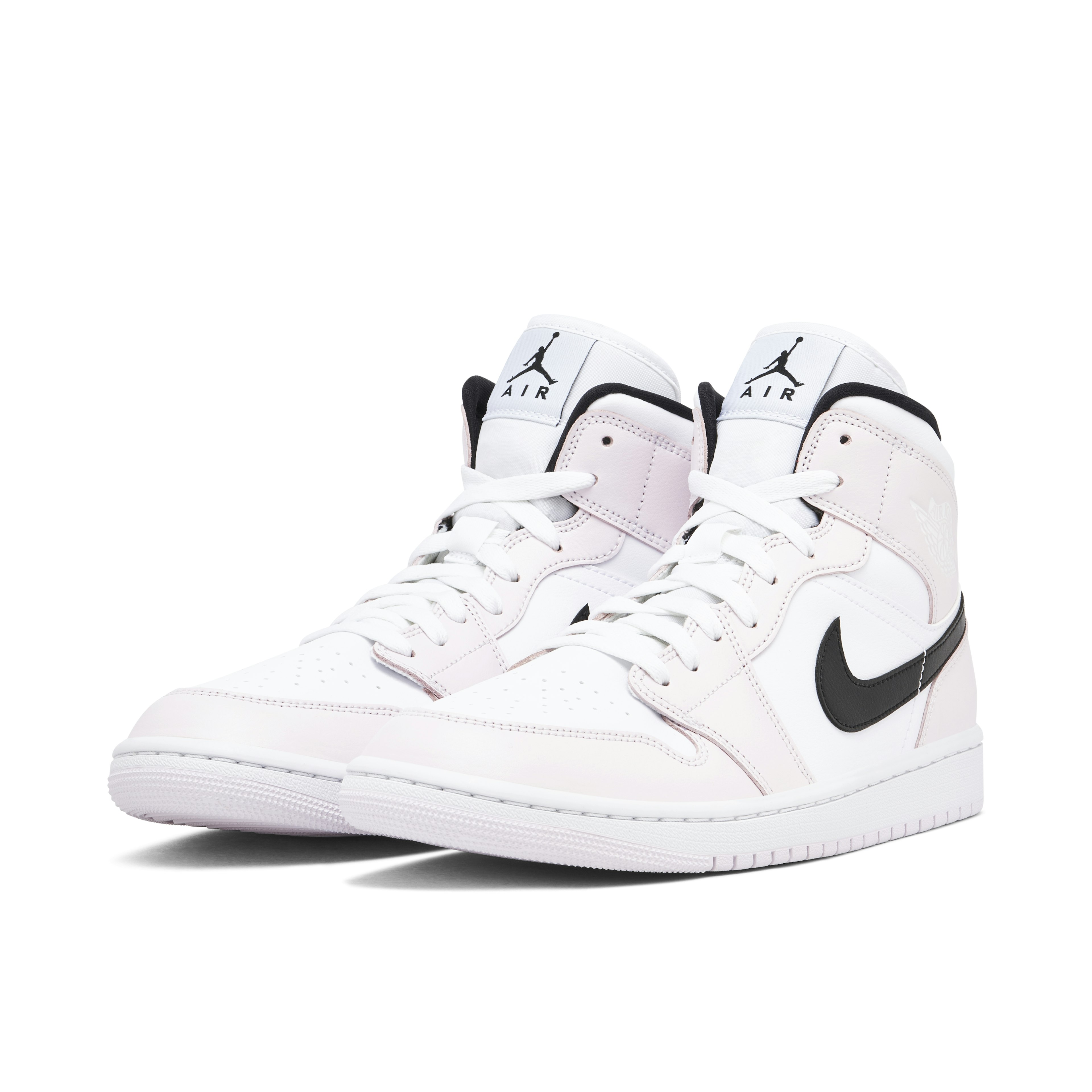 Air Jordan 1 Mid Barely Rose Womens