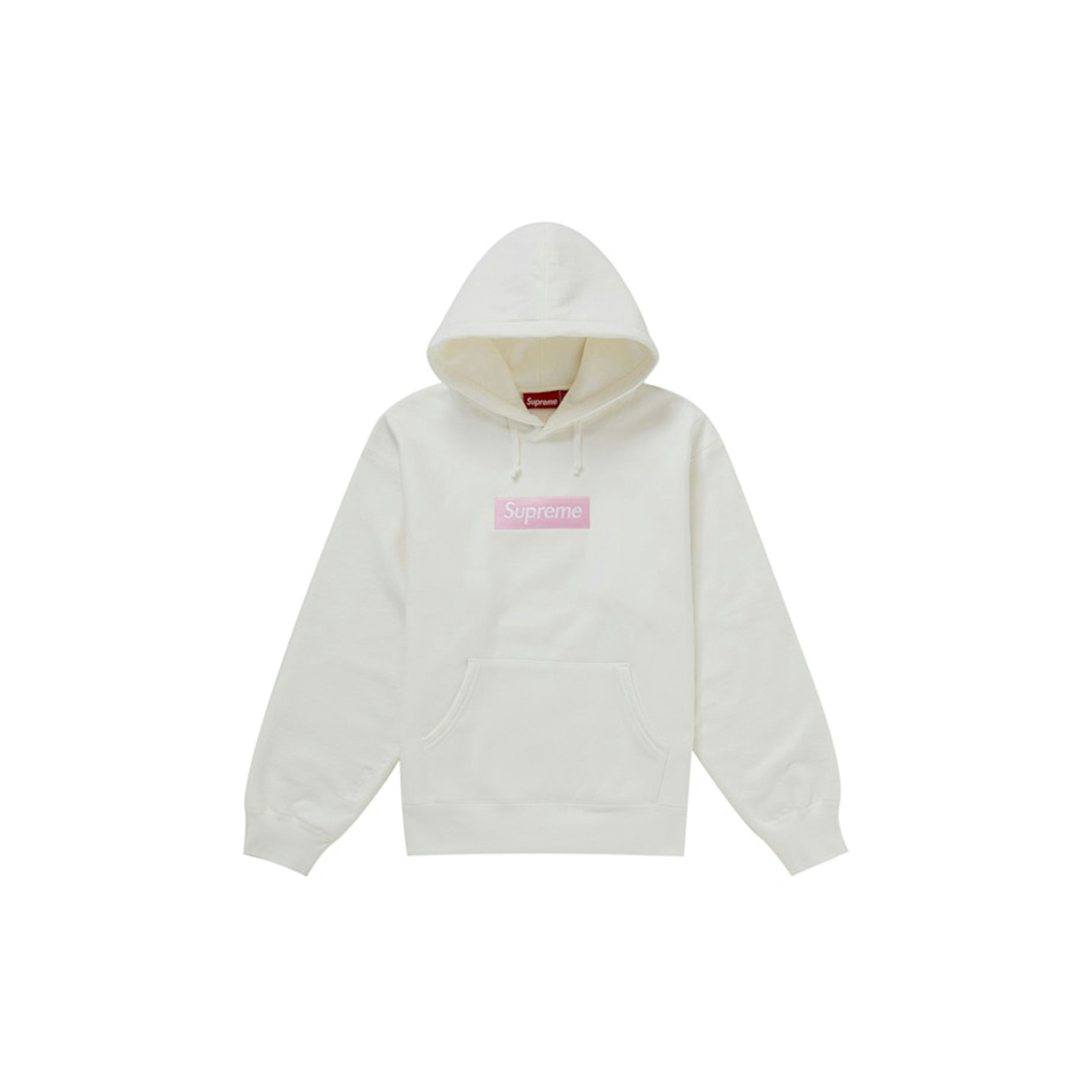 Supreme Box Logo Hooded Sweatshirt (FW25) White