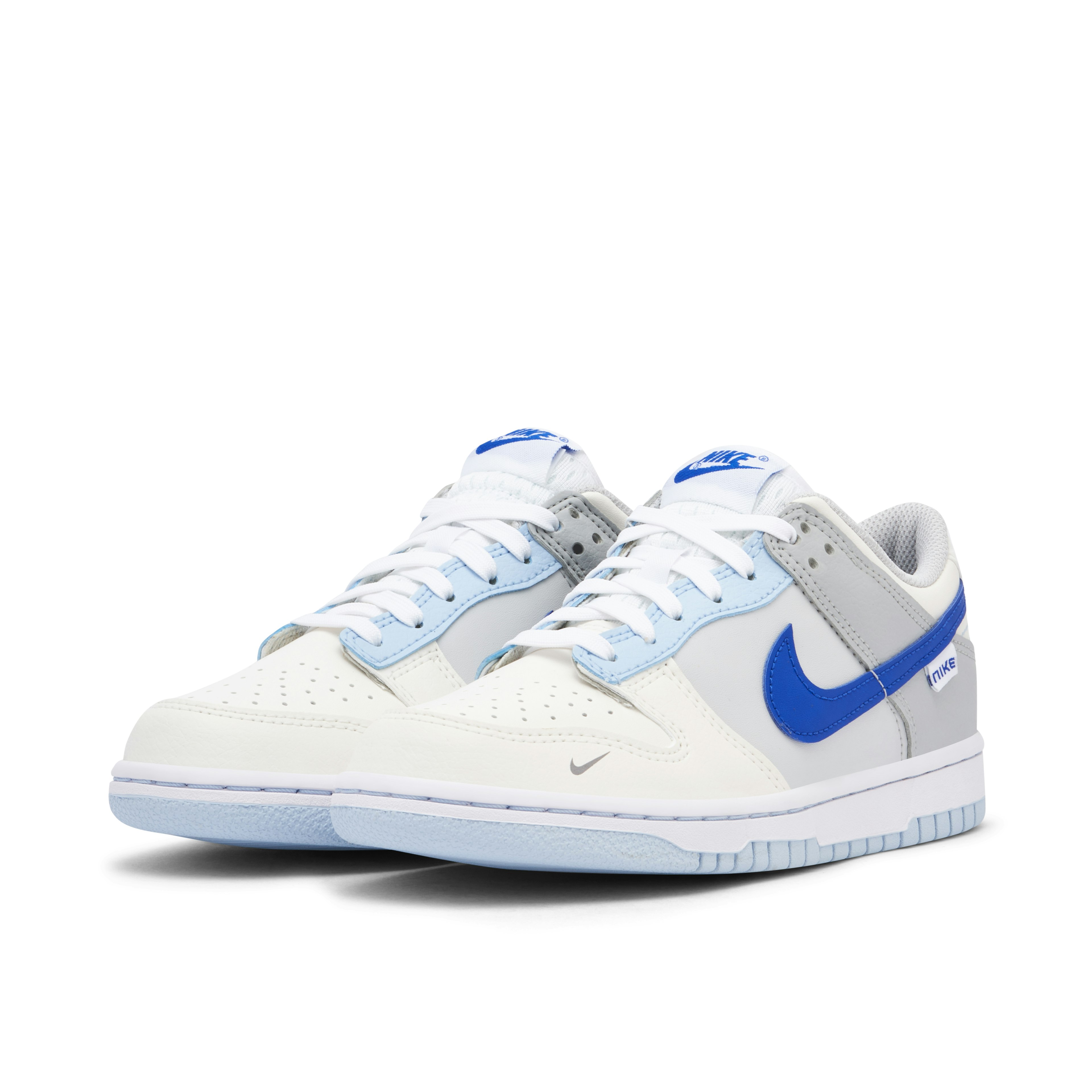 Nike Dunk Low Ivory Hyper Royal GS