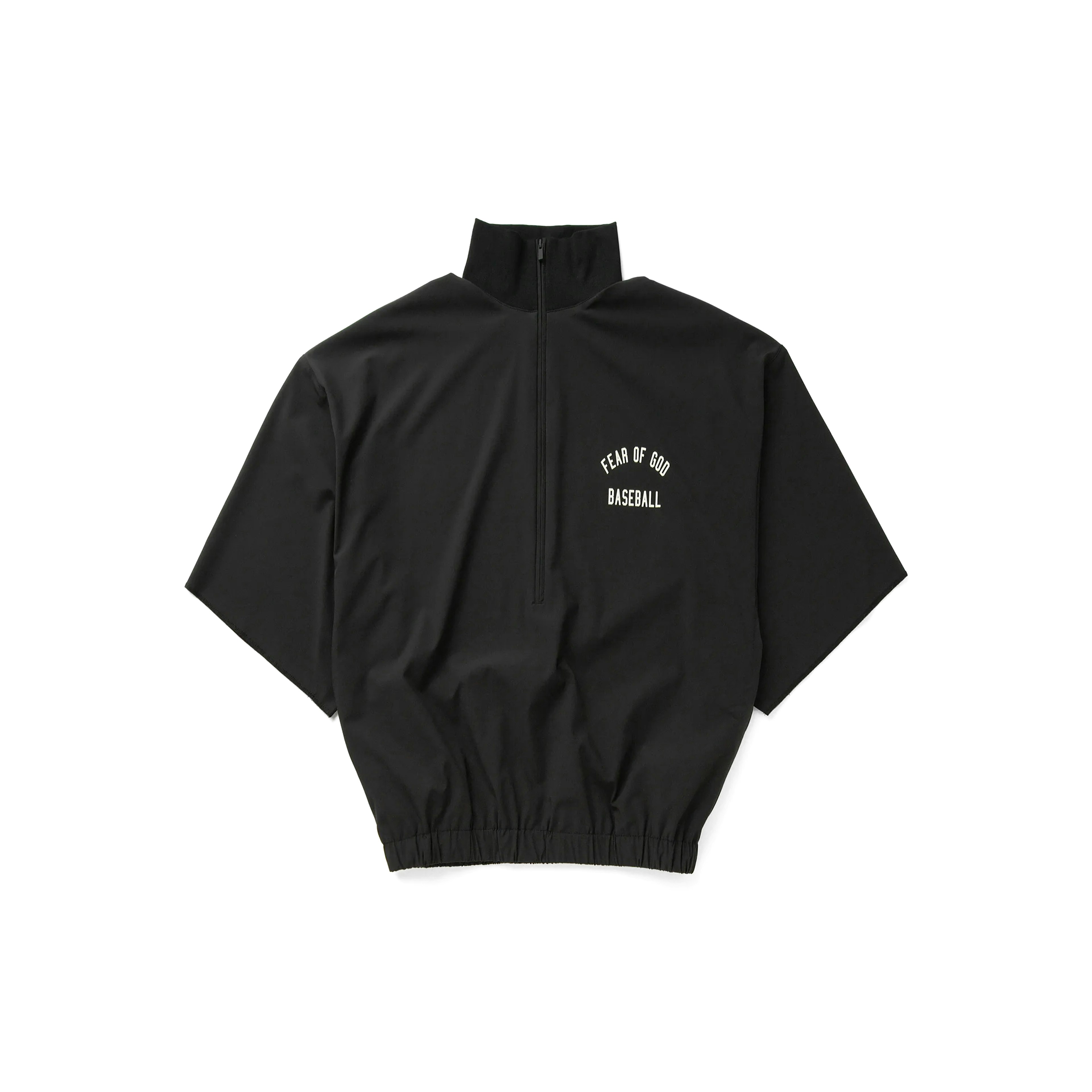 Fear Of God Essentials Mlb 3/4 Sleeve Half Zip Jacket