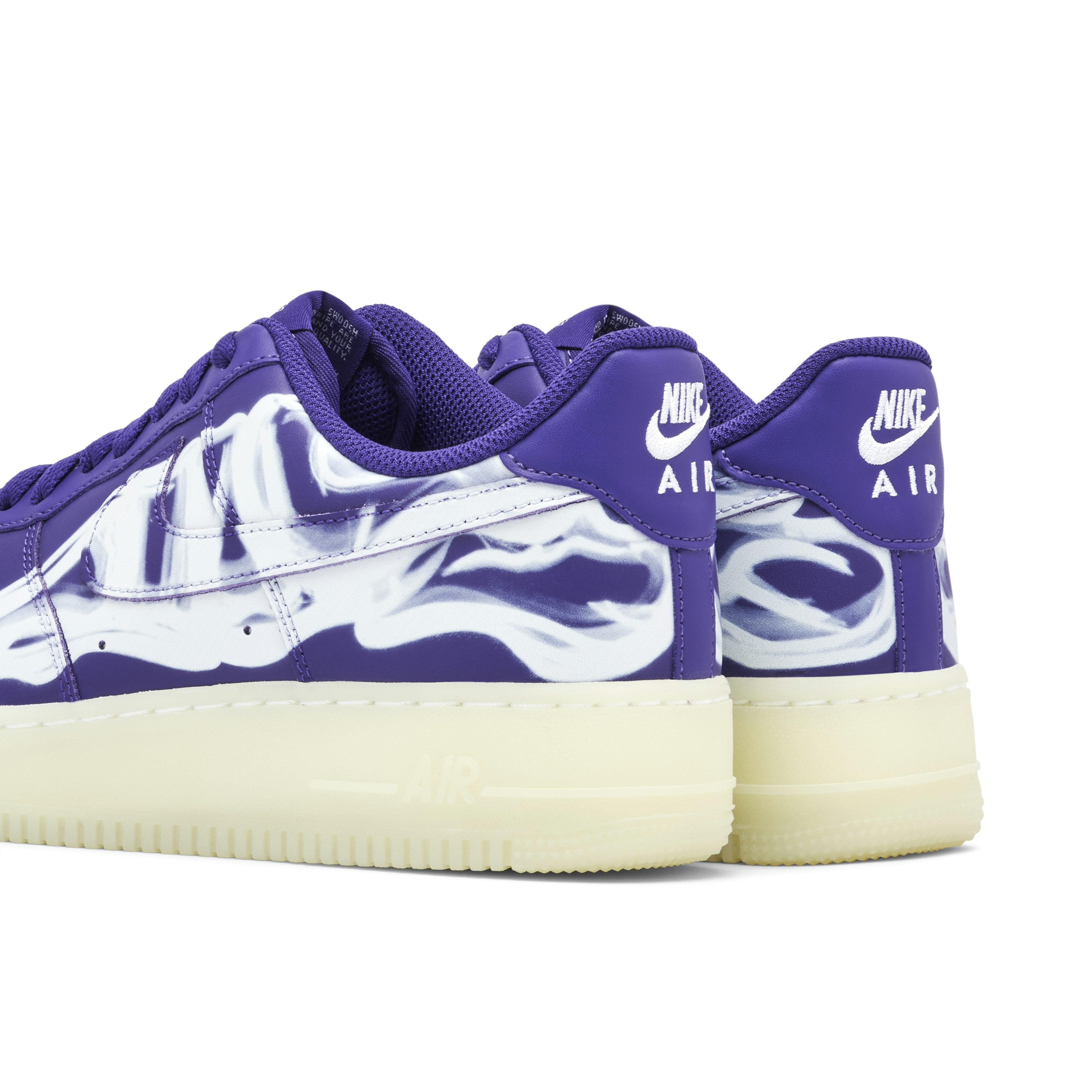 Nike Air Force 1 Skeleton Purple