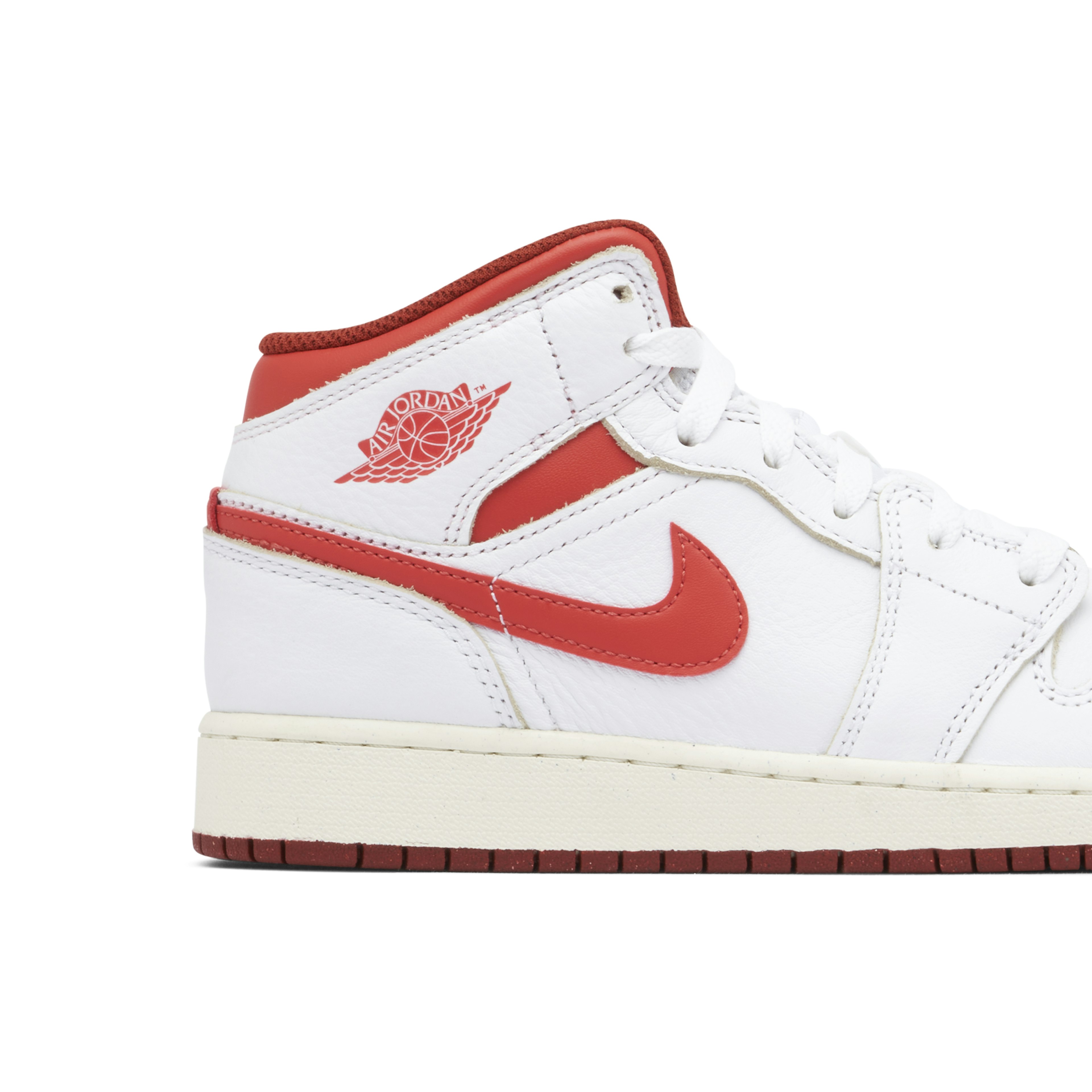 Air Jordan 1 Mid Dune Red GS