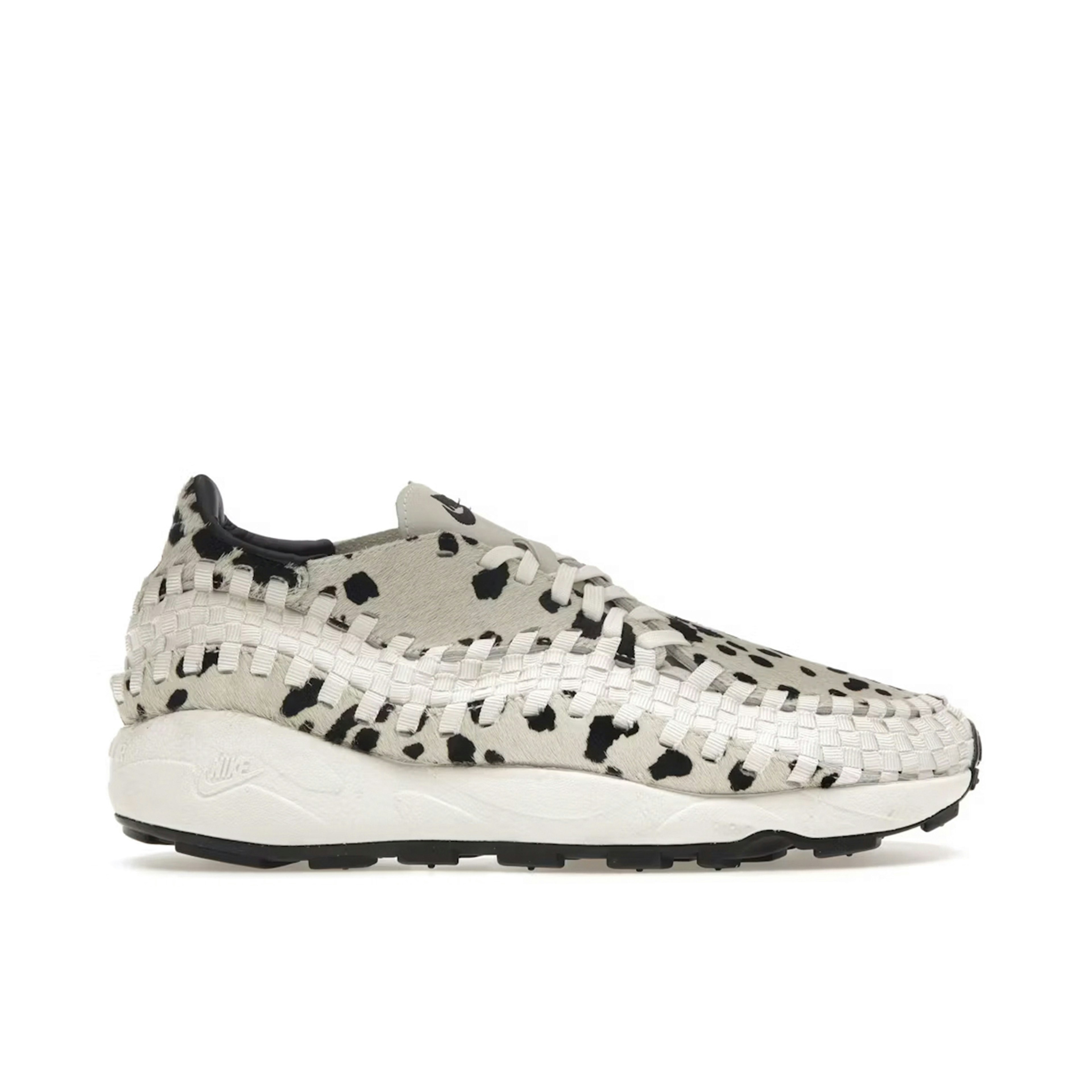 Nike Air Footscape Woven PRM White Cow Print Womens