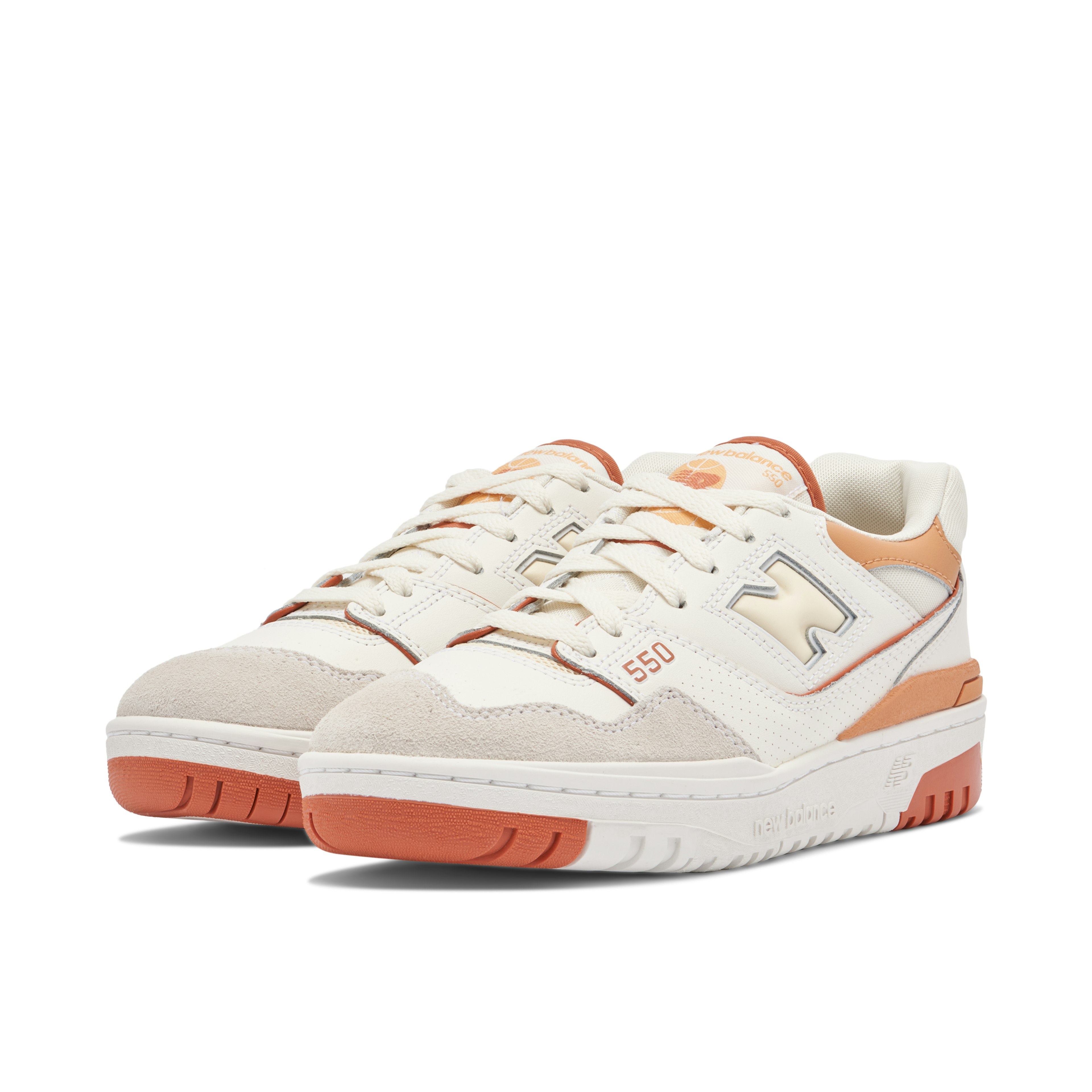 New Balance 550 White Brown Womens
