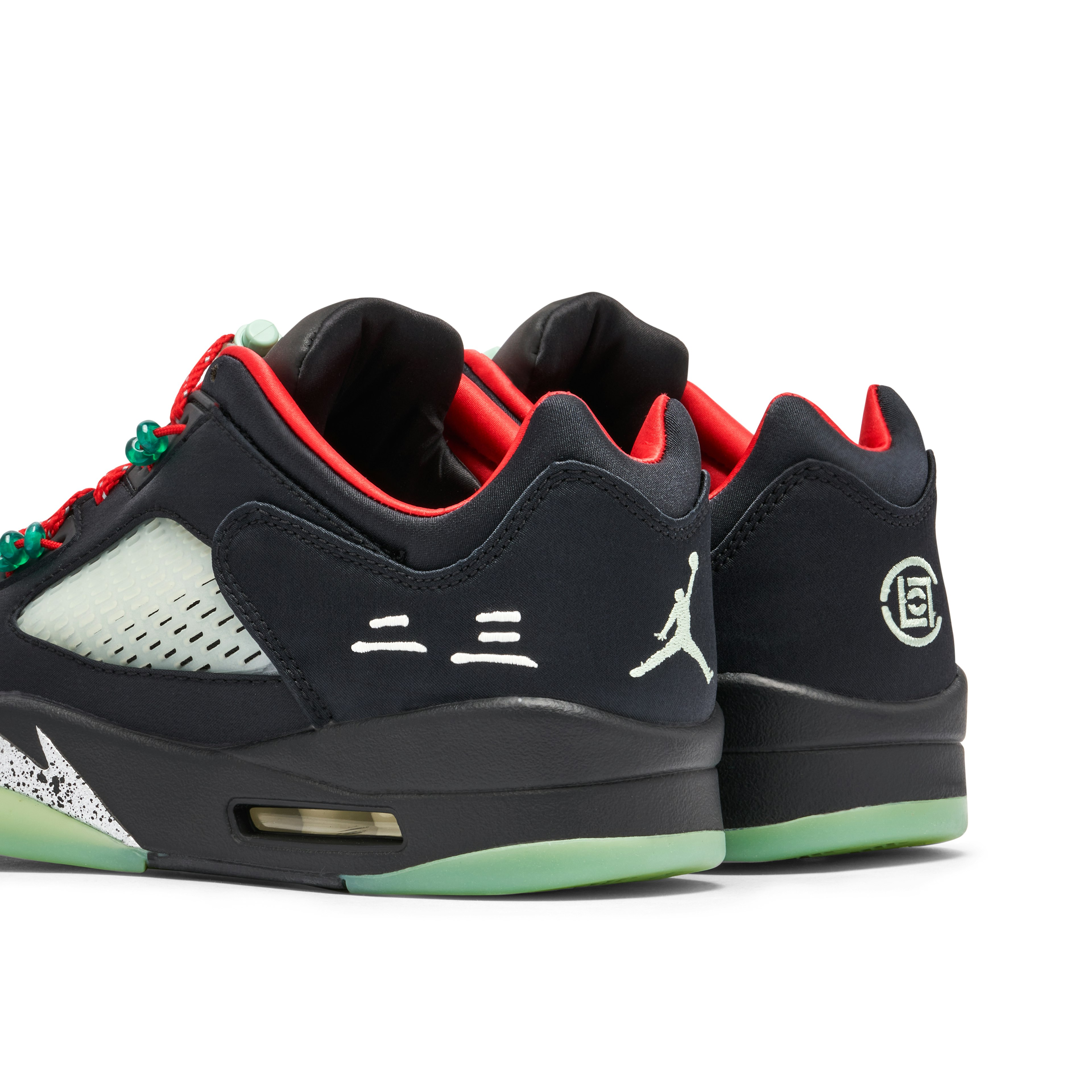 CLOT x Air Jordan 5 Low Black