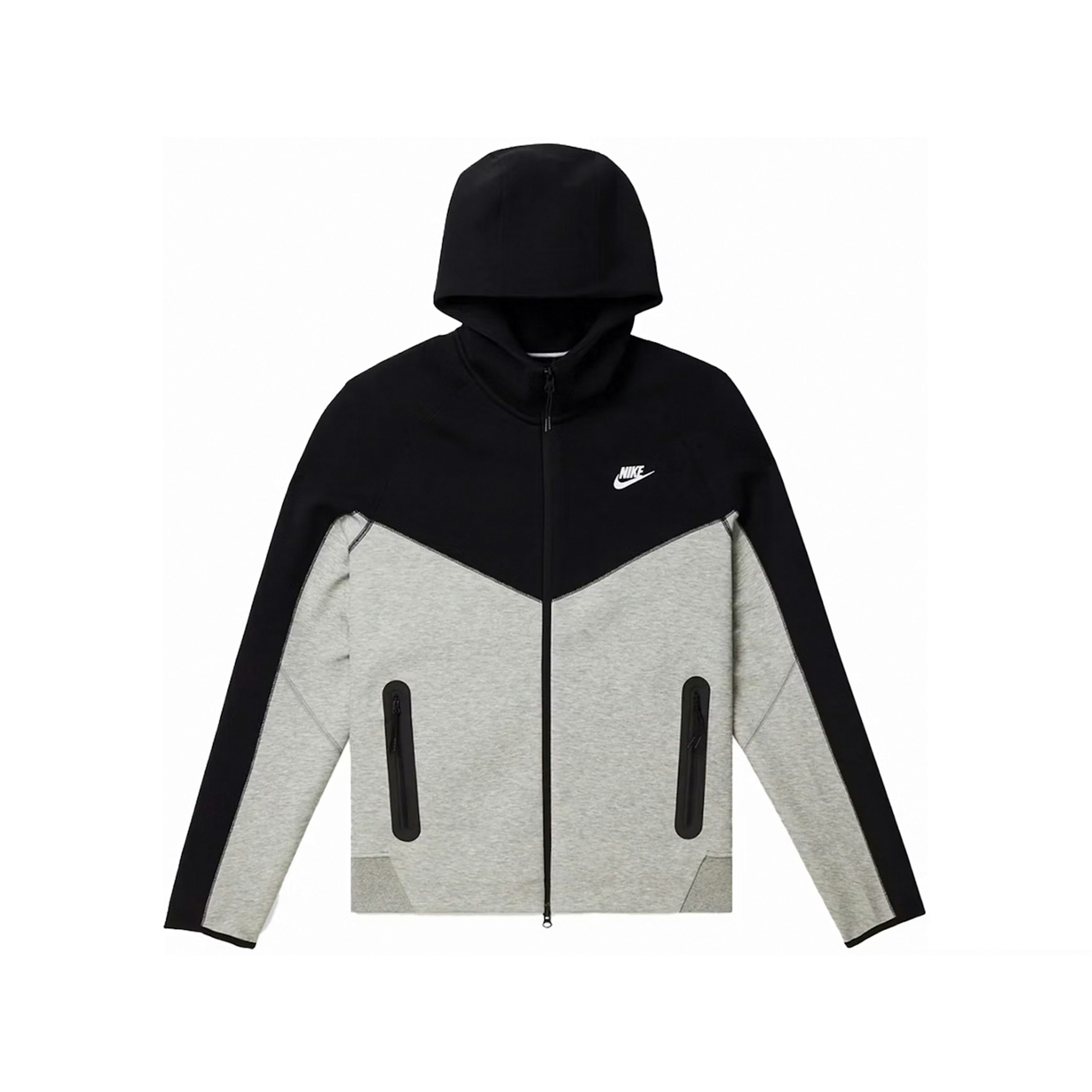 Dark Smoke Grey New Tech Fleece Black And White Nike Tech Fleece