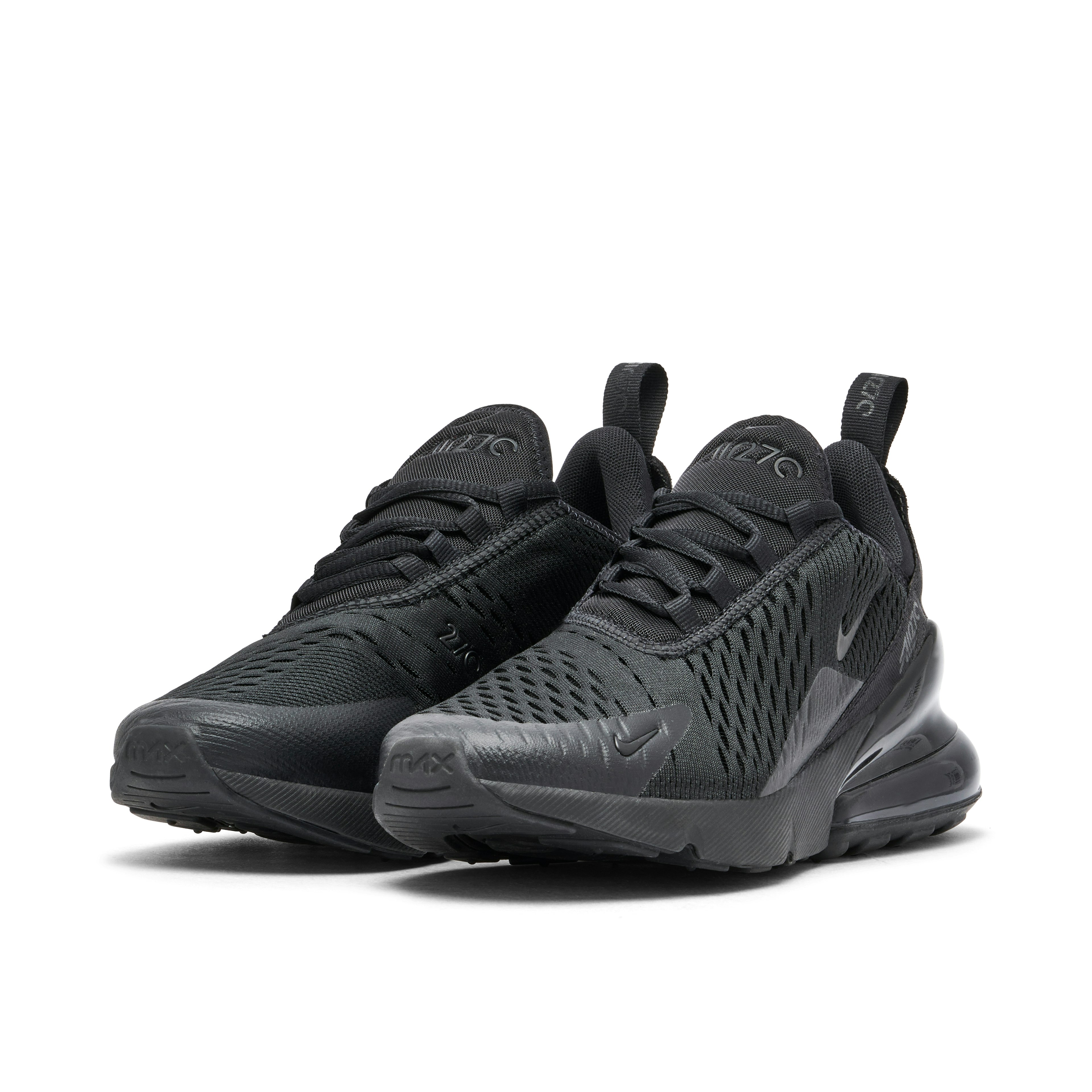 Nike Air Max 270 Triple Black GS