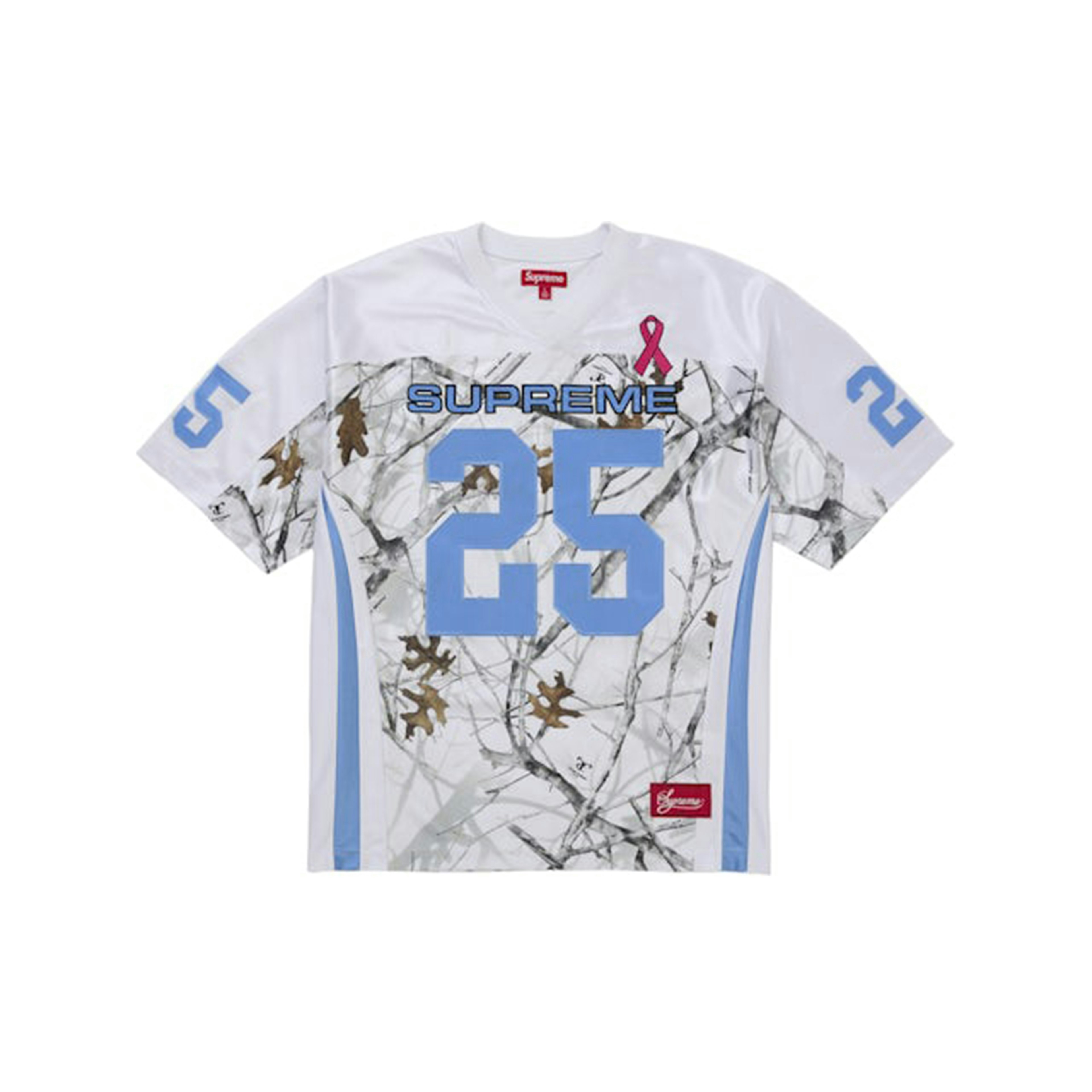 Supreme Breast Cancer Awareness Football Jersey White