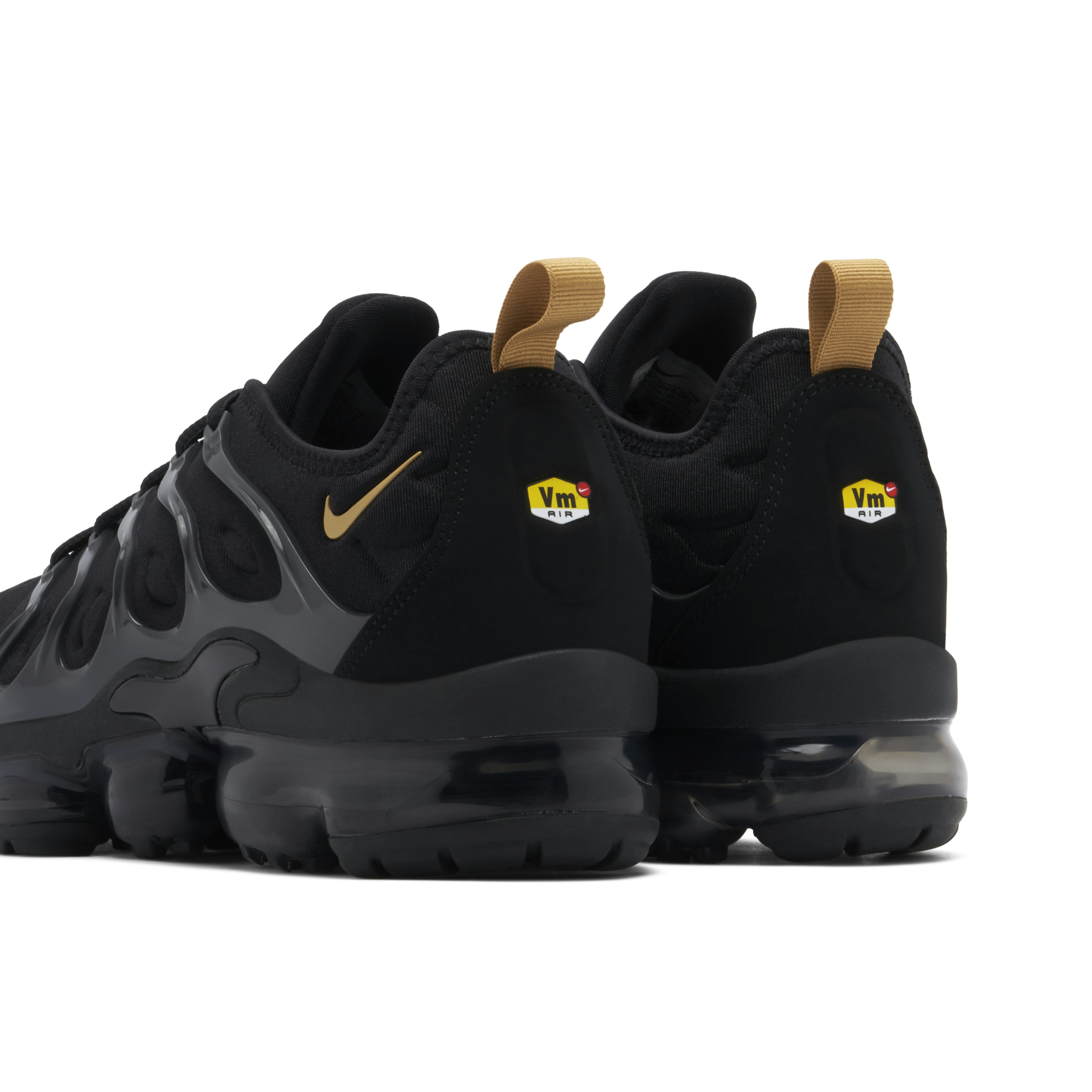 Nike Air VaporMax Plus Black Metallic Gold
