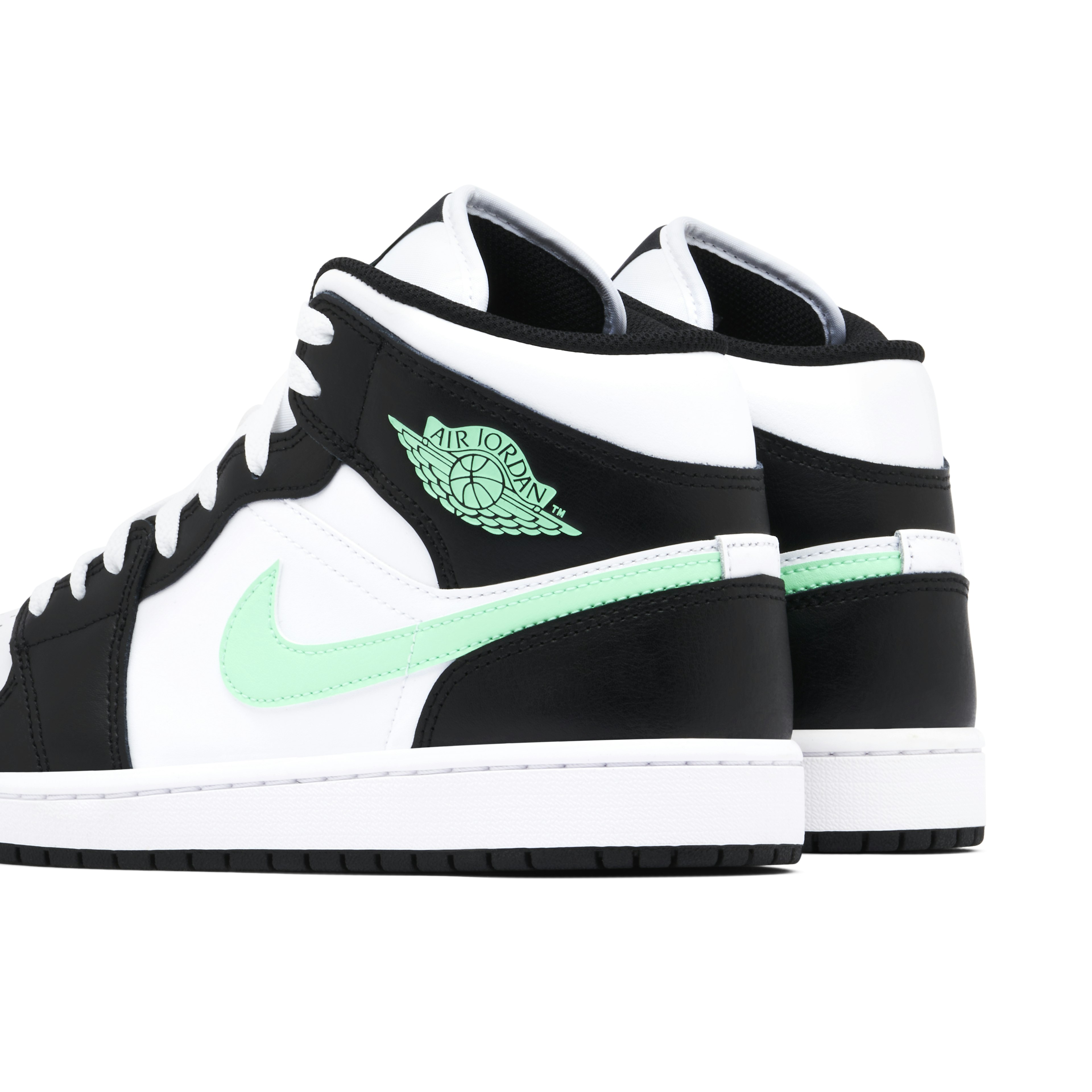 Air Jordan 1 Mid Green Glow